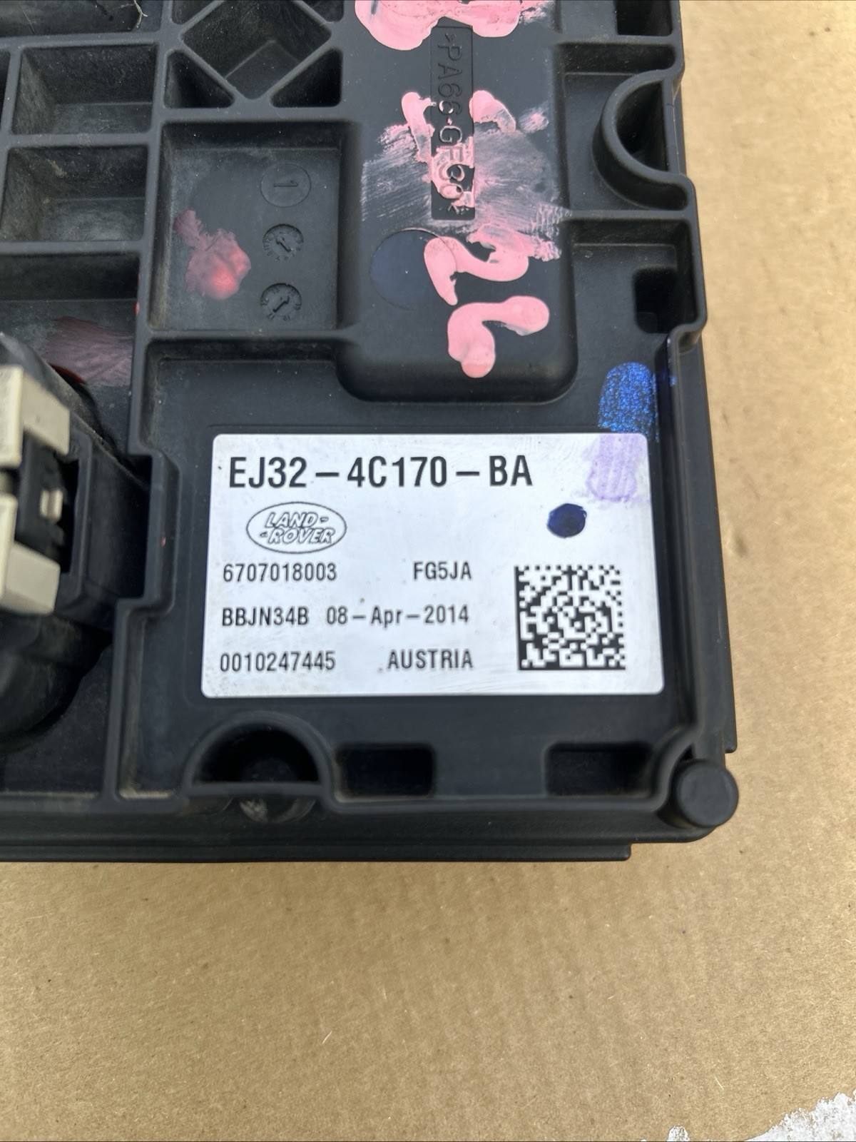 2012-2017 Land Rover RANGE ROVER EVOQUE Differential ECU EJ32-4C170-BA