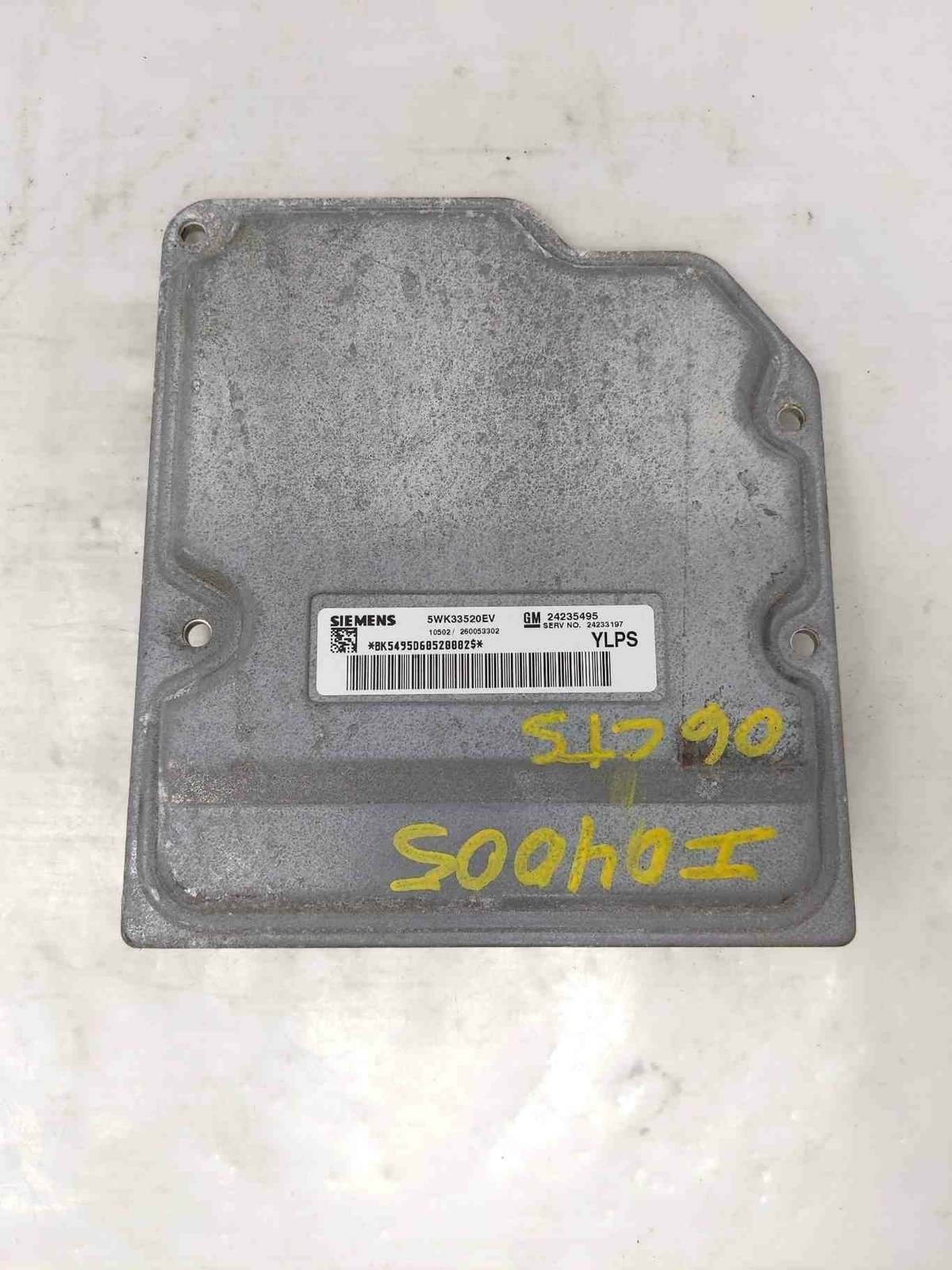 2006 CADILLAC CTS TRANSMISSION COMPUTER CONTROL MODULE TCU TCM SIEMENS 24235495