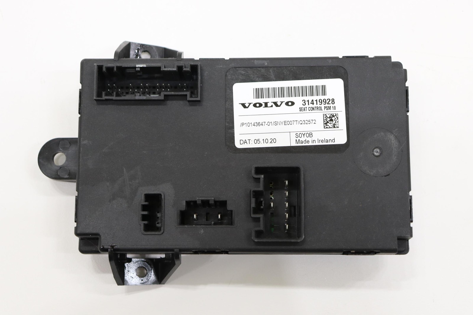 2016 – 2025 VOLVO XC90 FRONT RIGHT SEAT PADDING CONTROL UNIT OEM 31419928