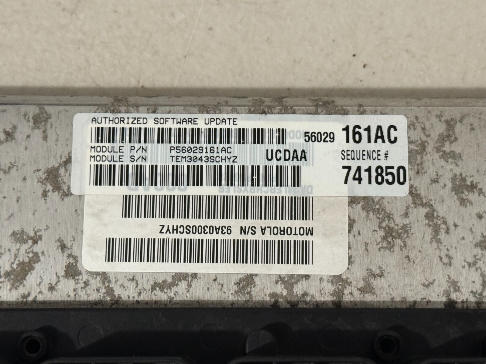 2004 Ram Pickup 1500 HEMI 5.7L Engine Computer Module ECU PCM ECM 56029161AC