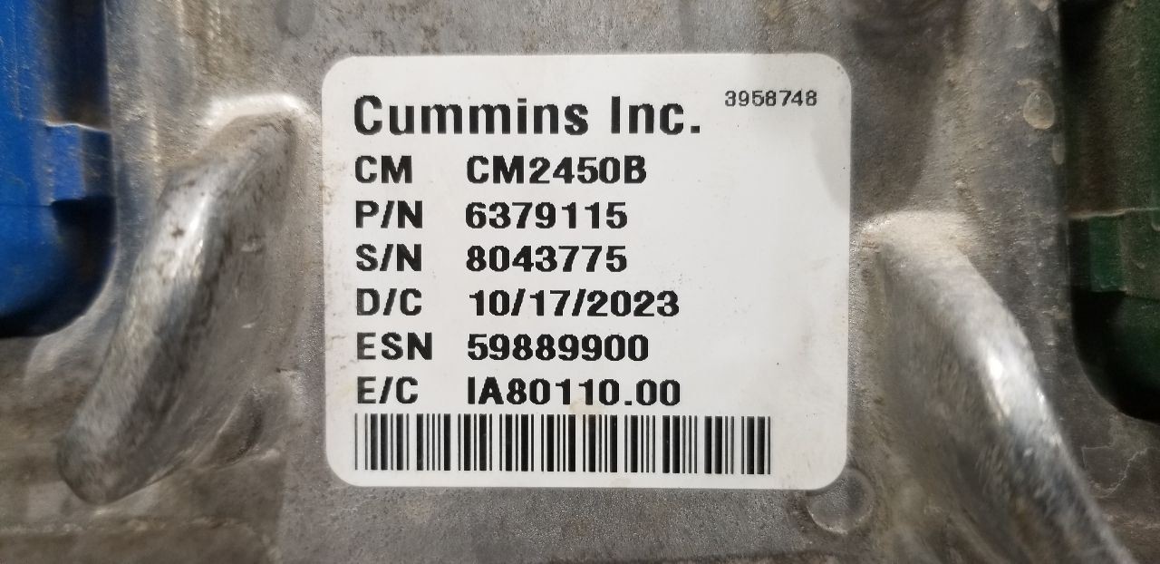 24 DODGE RAM 3500 ECM ENGINE CONTROL MODULE 6.7L ETM 6379115