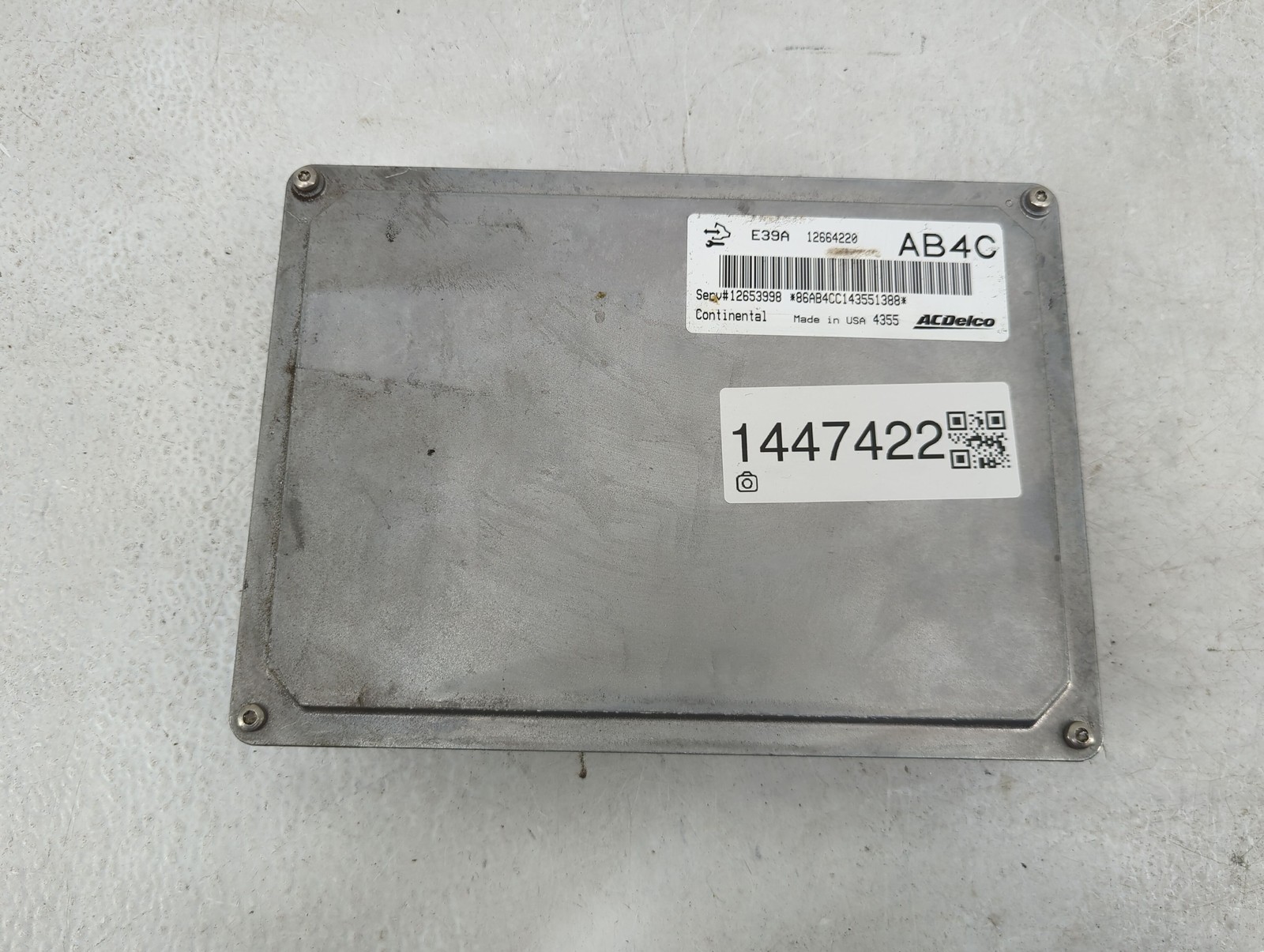 2013-2016 Chevrolet Malibu Engine Control Computer Ecu Pcm Ecm Pcu Oem RK4U1