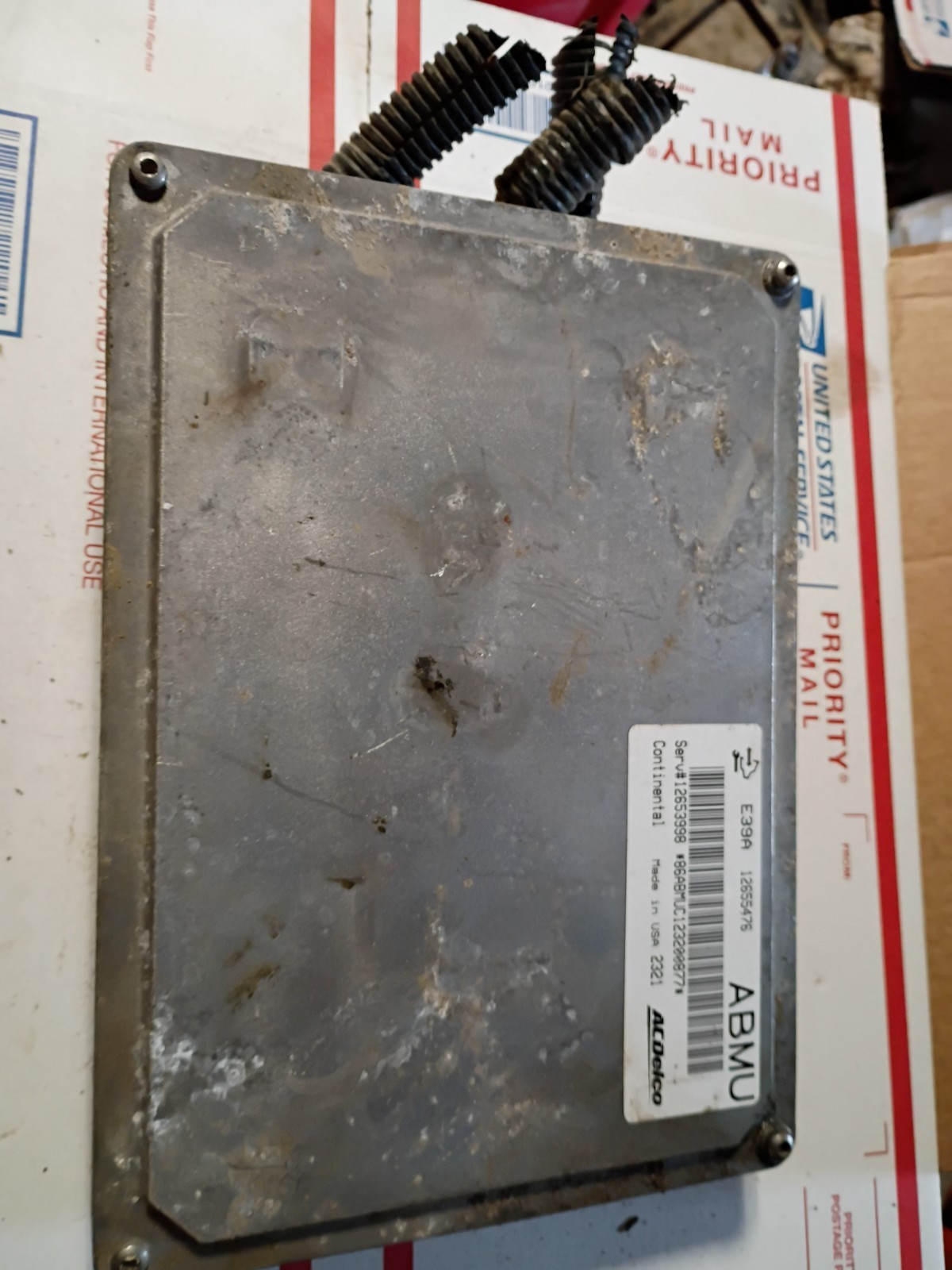 2013 GMC TERRAIN 12655476 ABMU 2.4L ENGINE CONTROL MODULE ECU ECM PCM OEM UNIT