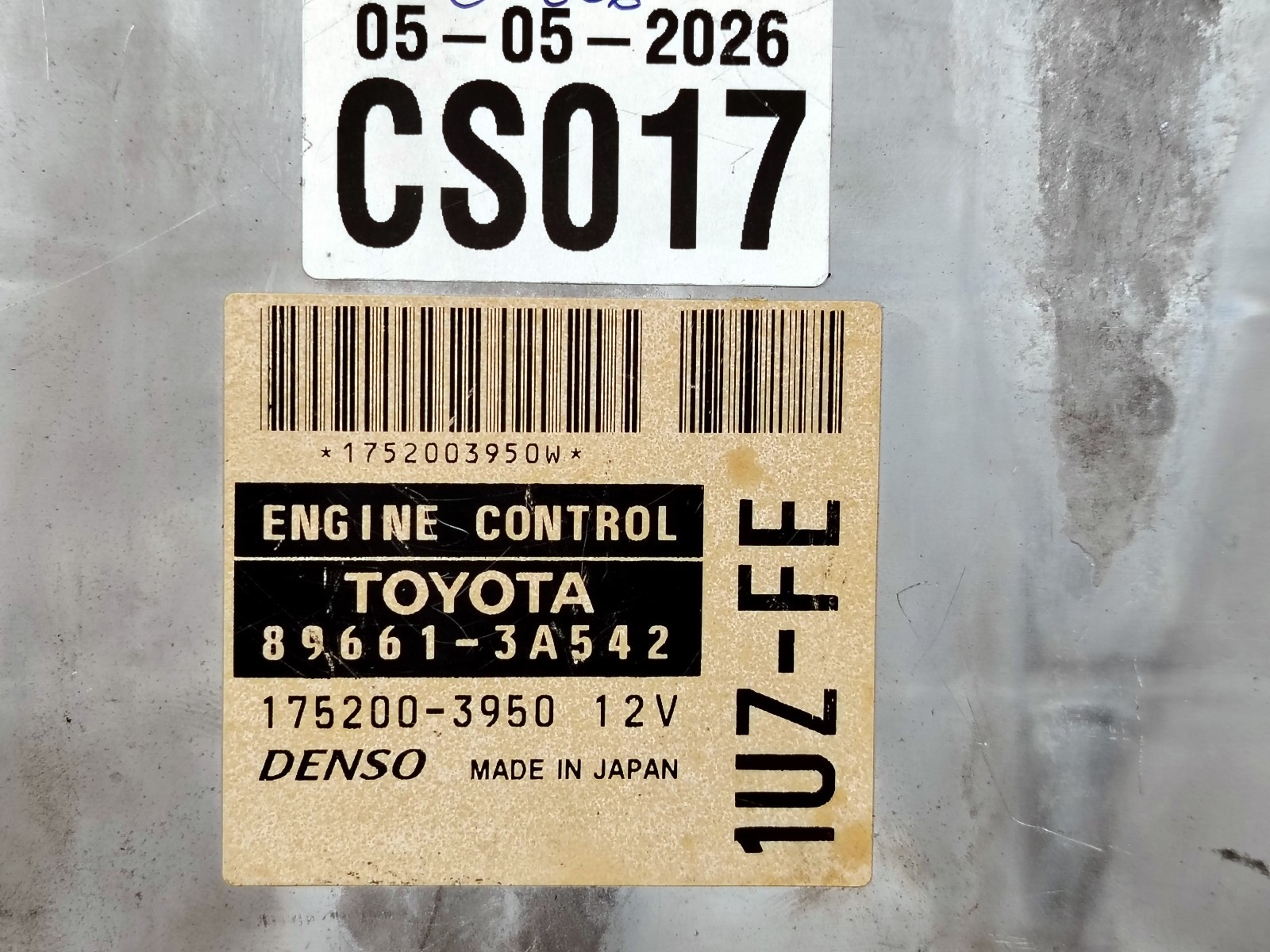 LEXUS ENGINE COMPUTER ECU ECM 1UZFE 4.0 A/T GS300 GS400 89661-3A542 1998 2000