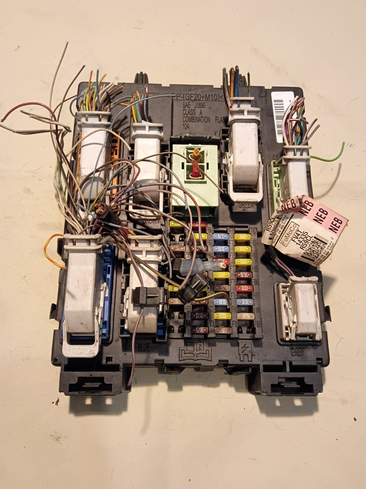 2015 Ford Escape BCM Body Control Module F1FT-14A073-SC