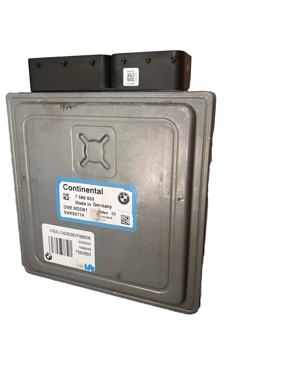 2007-2010 BMW N54 MSD81 DME ECU ECM 135i 335i 535i 7586933 Index 2 OEM