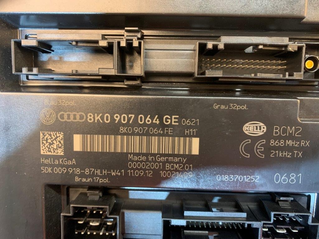 12-15 AUDI A4 B8 8K 2.0 DIESEL MANUAL COMPLETE ENGINE ECU KIT 03L906018JH