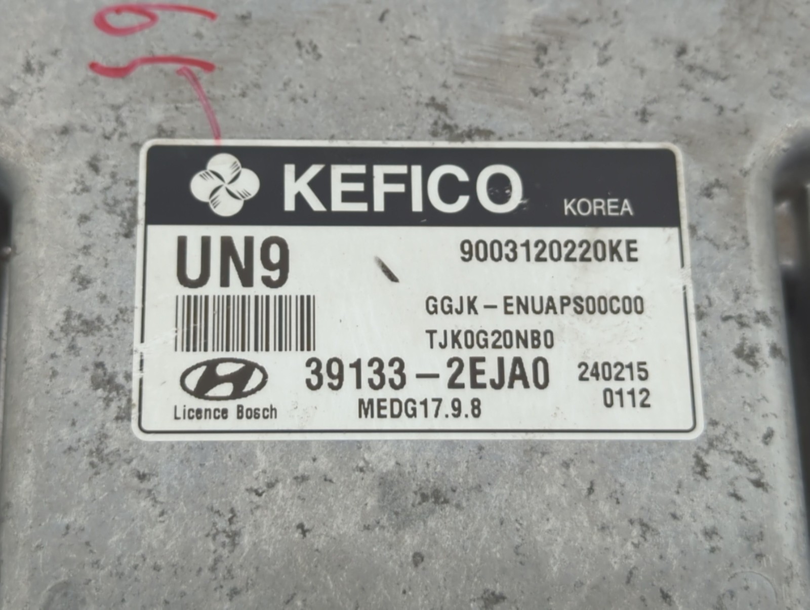 Hyundai Elantra Coupe Engine Computer Ecu Pcm Ecm Pcu Oem M9E7P