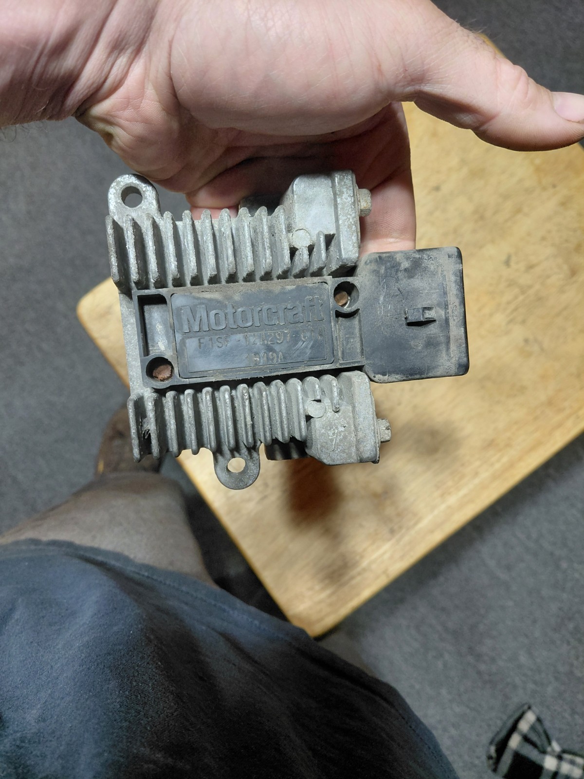 1991 FORD RANGER Engine ECM Ignition Control 3.0L F1SF-12A297-C1A 1B19A PICTURED