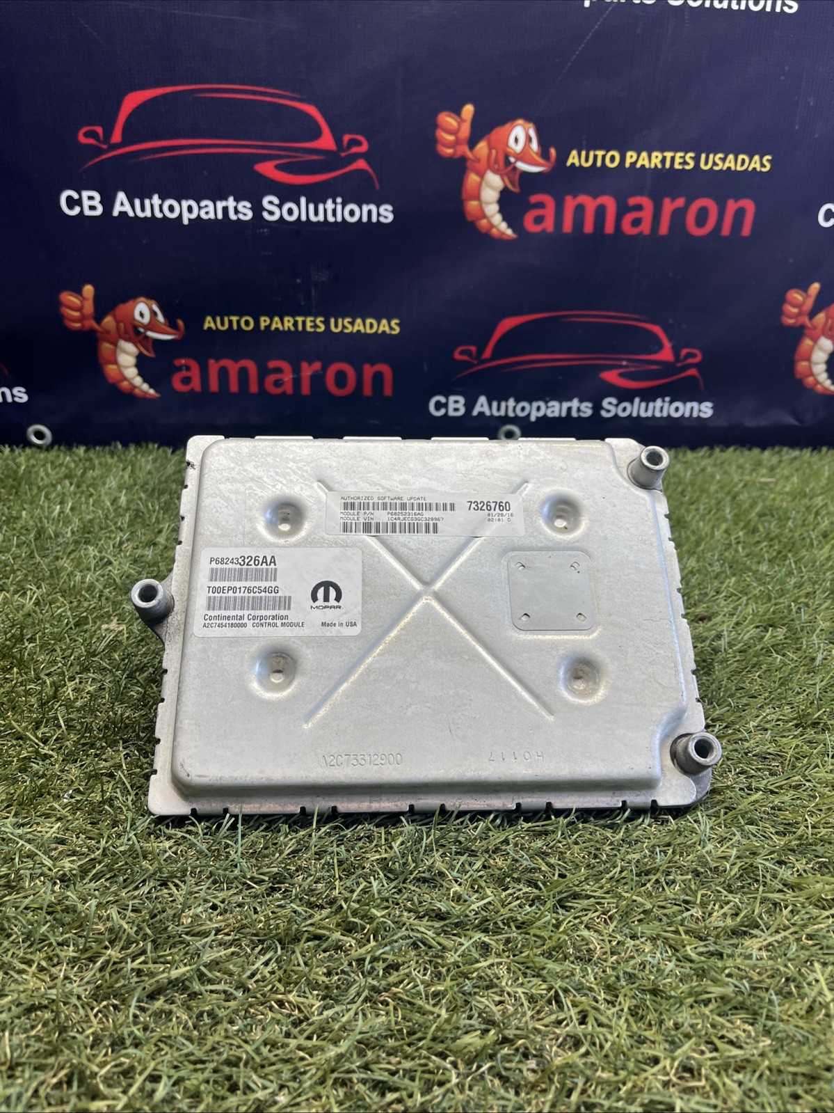 2016-19 Grand Cherokee Computer Brain Engine Control ECU PCM 68330924AA OEM