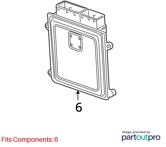 Jeep Compass Engine Control Computer Ecu Pcm Ecm Pcu Oem P05150941ab UMNZU