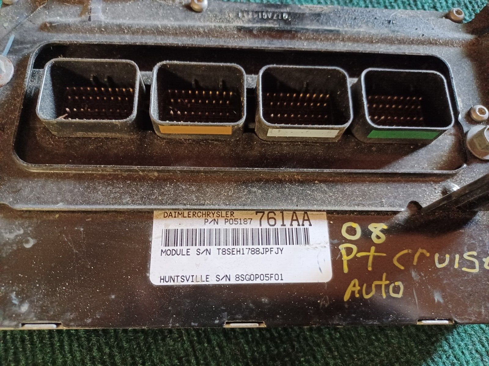 2008 PT ECM ENGINE CONTROL MODULE COMPUTER PCM ECU POWER UNIT TESTED OEM