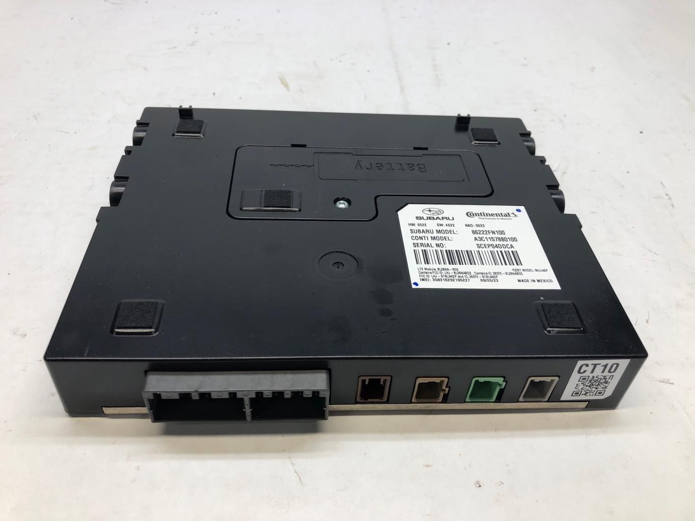 2024 – 2025 Subaru XV Crosstrek Telematics Communication Module OEM 86222FN100