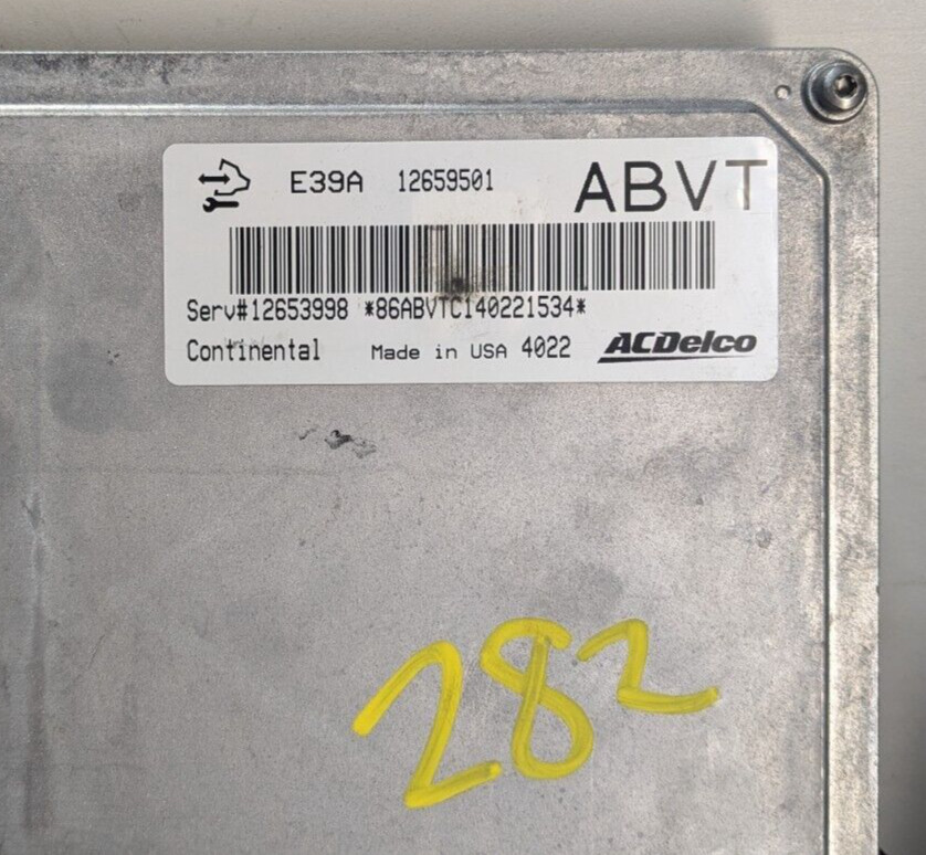 2014 Chevrolet GMC Malibu Engine Control Module ECU OEM 12659501 12653998