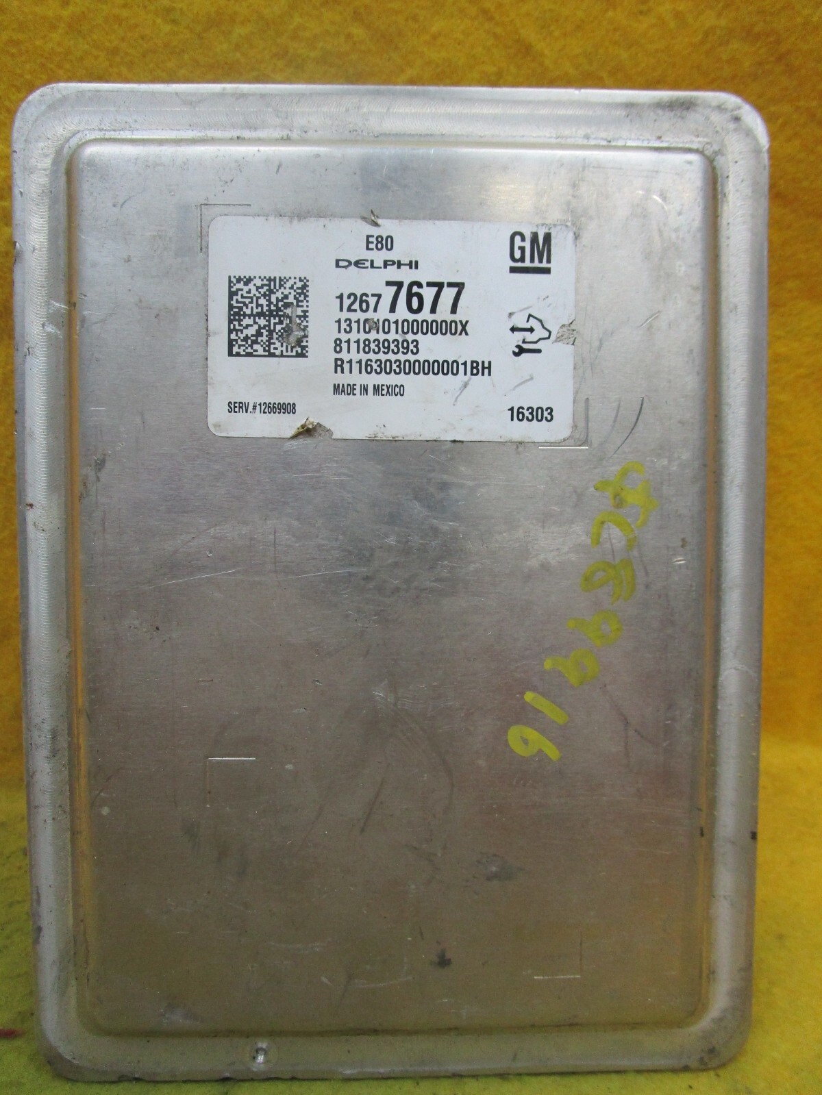 17 18 19 2017 2018 2019 Cadillac ATS Engine Control Module ECM ECU PCM 12669908