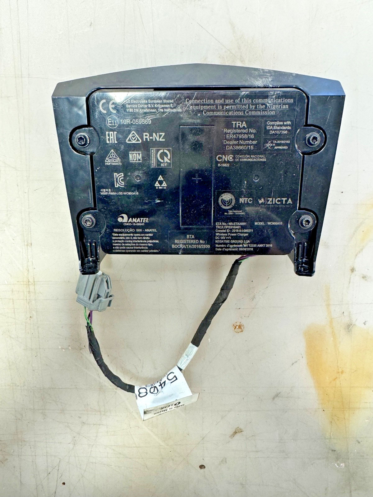 GM 13521065 Wireless Charger Module Genuine Factory OEM