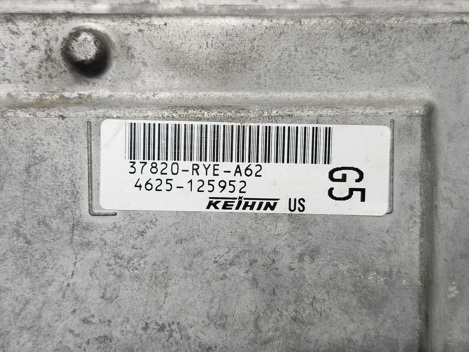 08-09 Acura MDX Electronic Control Module ECU ECM PCM OEM 37820RYEA62