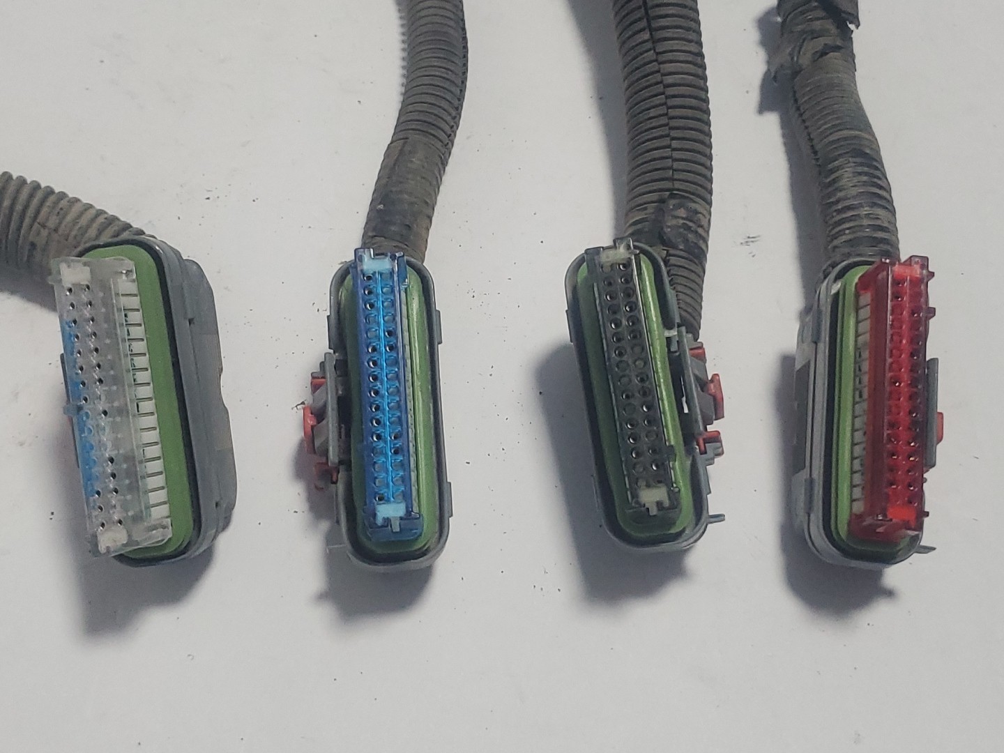 1996 Impala Corvette Camaro Caprice 5.7L LT1 ECU Wiring Harnness Plugs 16214399