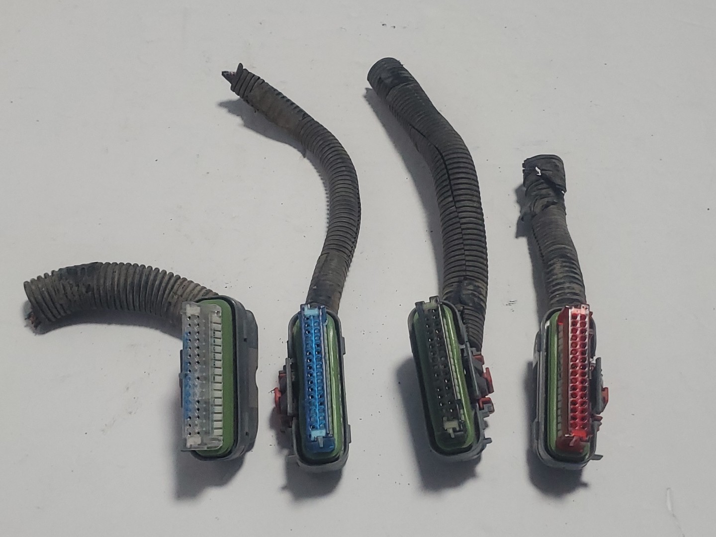 1996 Impala Corvette Camaro Caprice 5.7L LT1 ECU Wiring Harnness Plugs 16214399