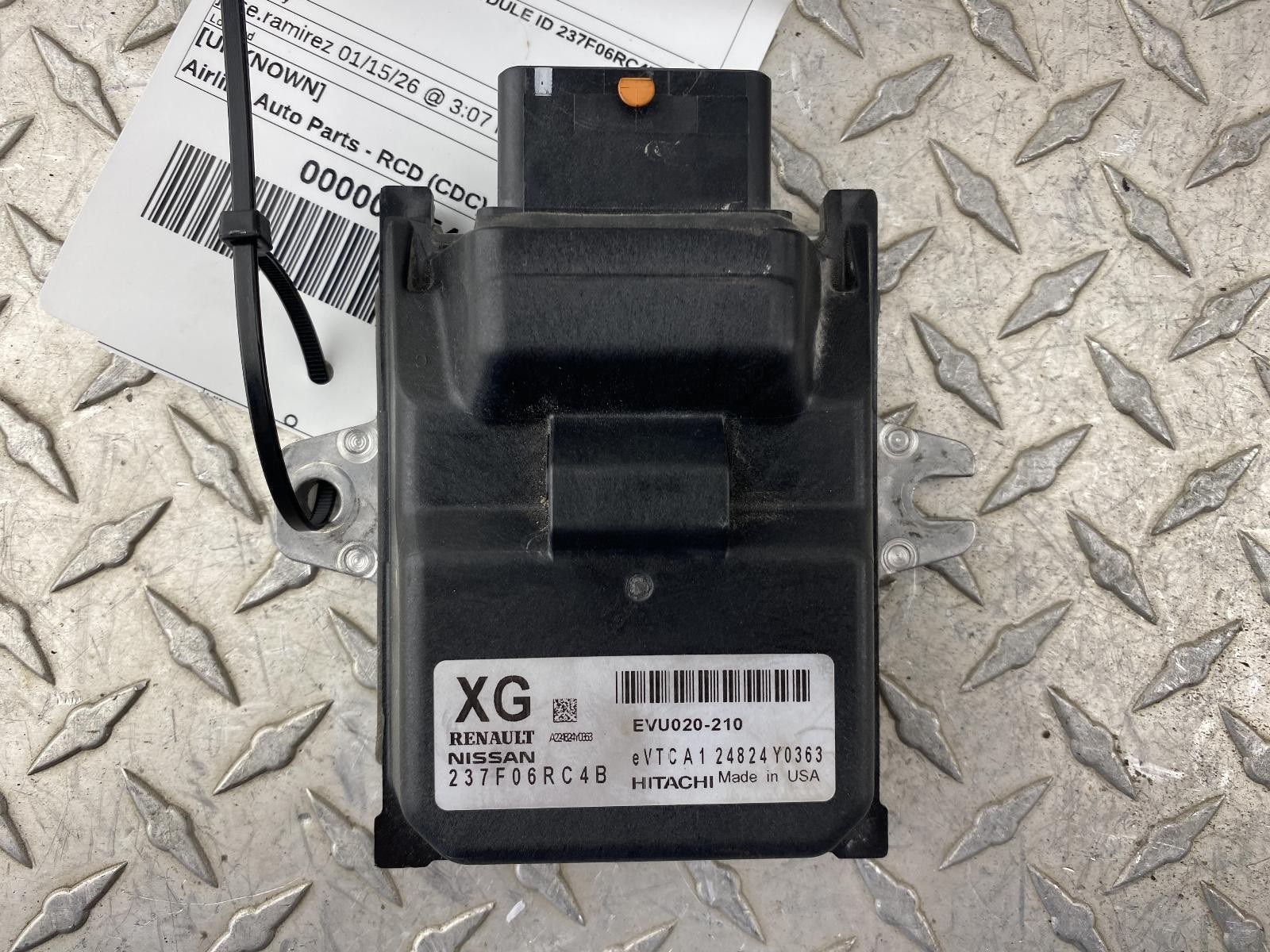 Used Engine Control Module (ECM) fits: 2025 Nissan Rogue Valve Control LH engine