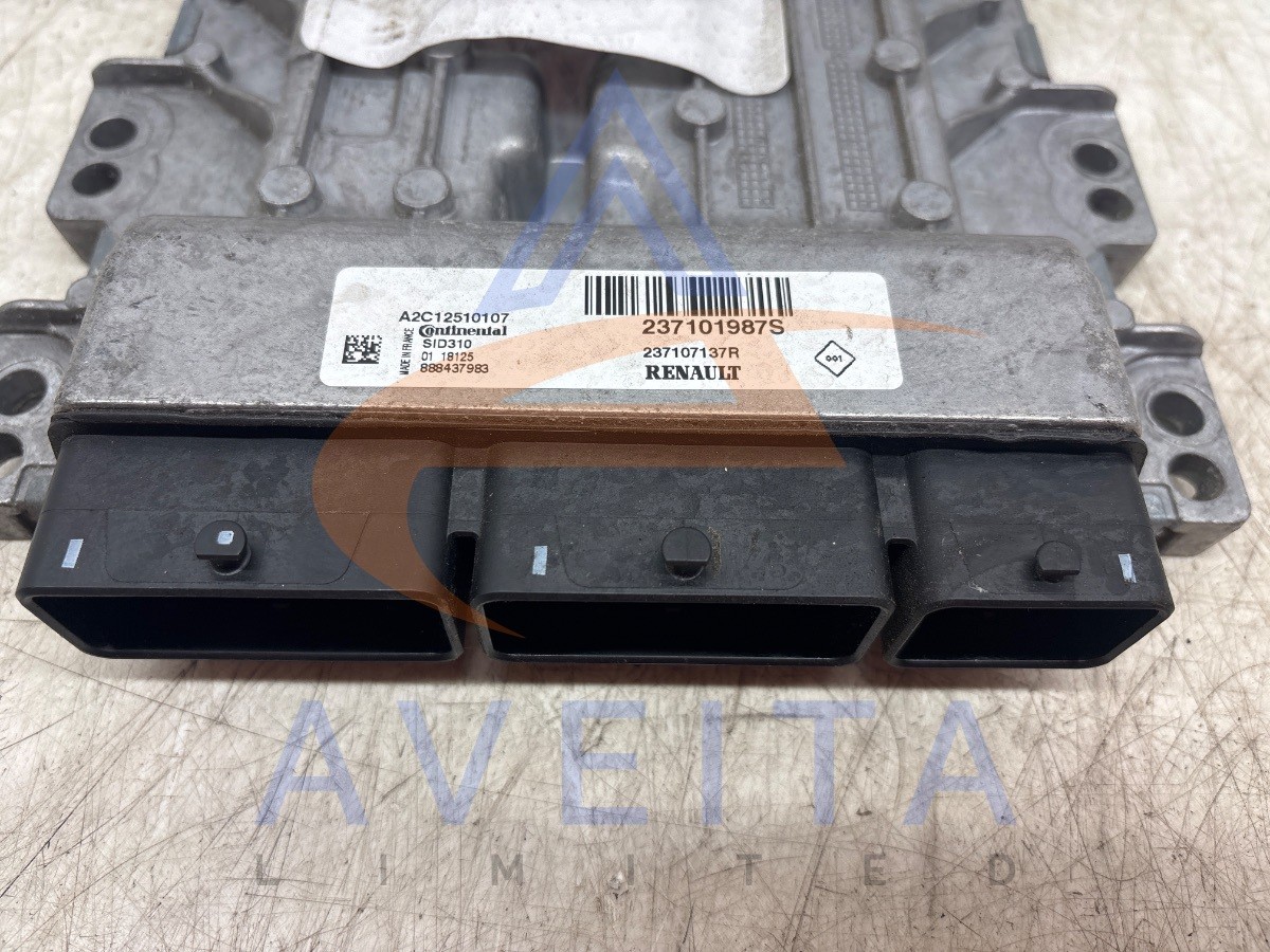 Renault Kadjar 2018 1.5 Dci K9K646 Engine ECU 237101987S