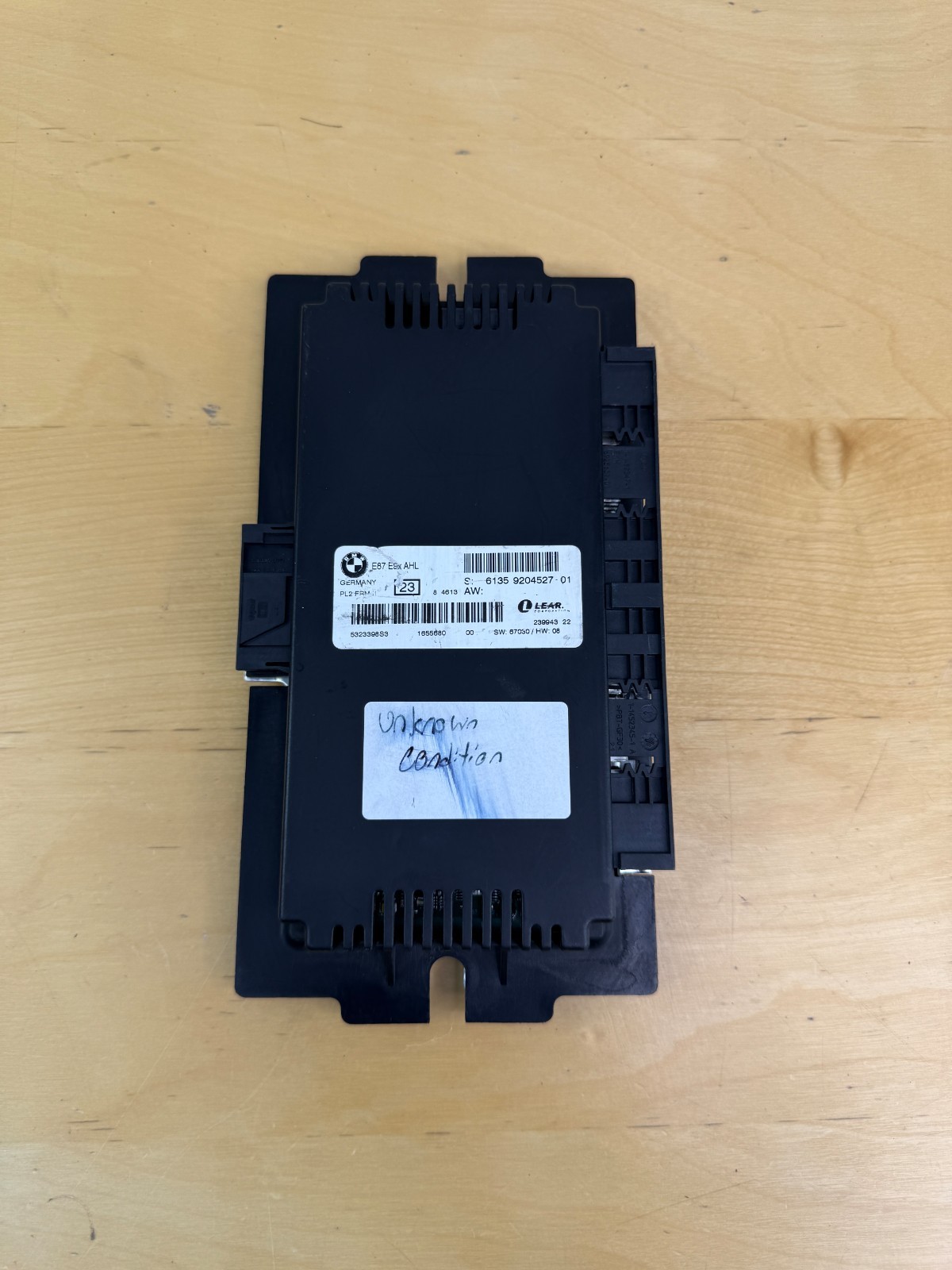 07-13 BMW 328i 335i E92 E93 Footwell ALH Adaptive Light Control Module FRM2 OEM