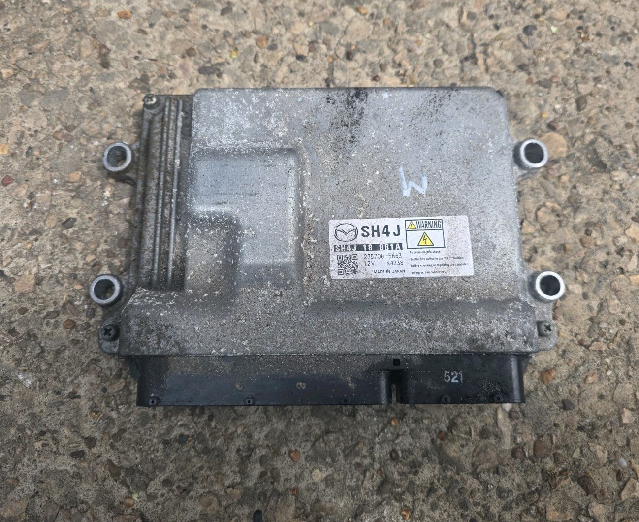Mazda CX5 13-17 2.2 Diesel Skyactive ECU SH1318881A Good Working Order