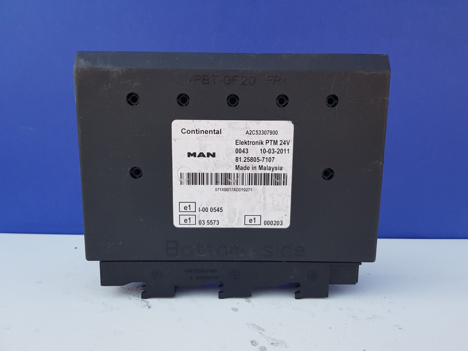 Man 81258057107 81.25805.7107 A2c53307900 Genuine Electric Control Unit Ecu