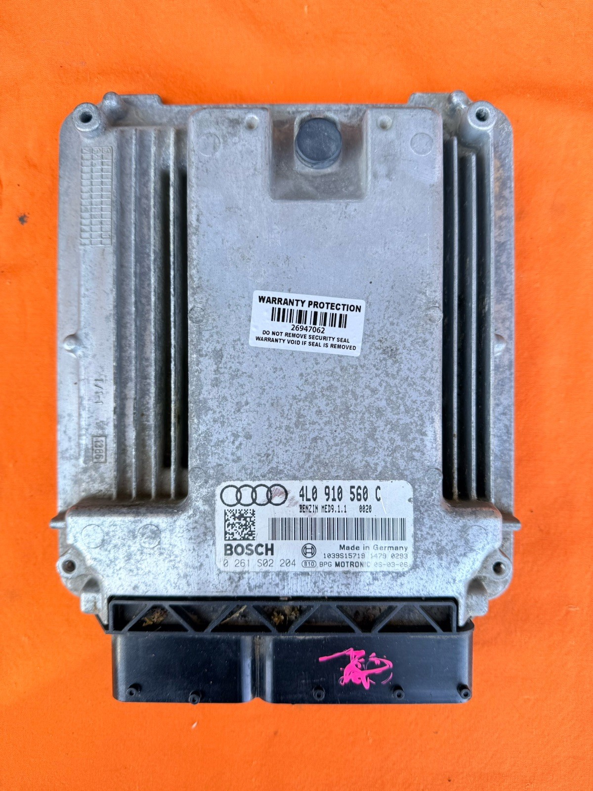 2007 Audi Q7 4.2 V8 ECU ECM Engine Control Module 4L0910560C