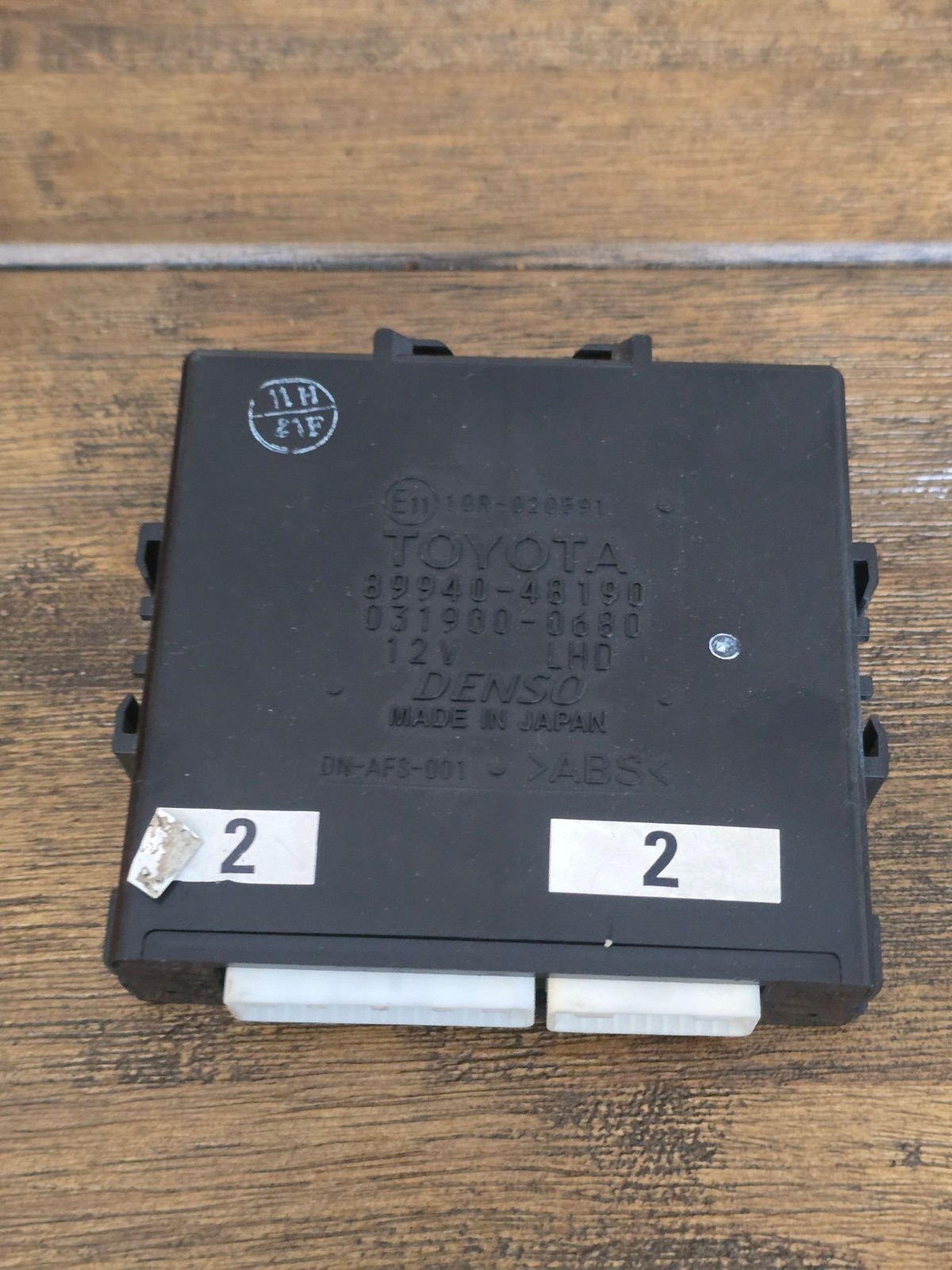Toyota OEM ADAS Control Module Denso 89940-48190 DN-AFS-001 031900-0680 UNTESTED