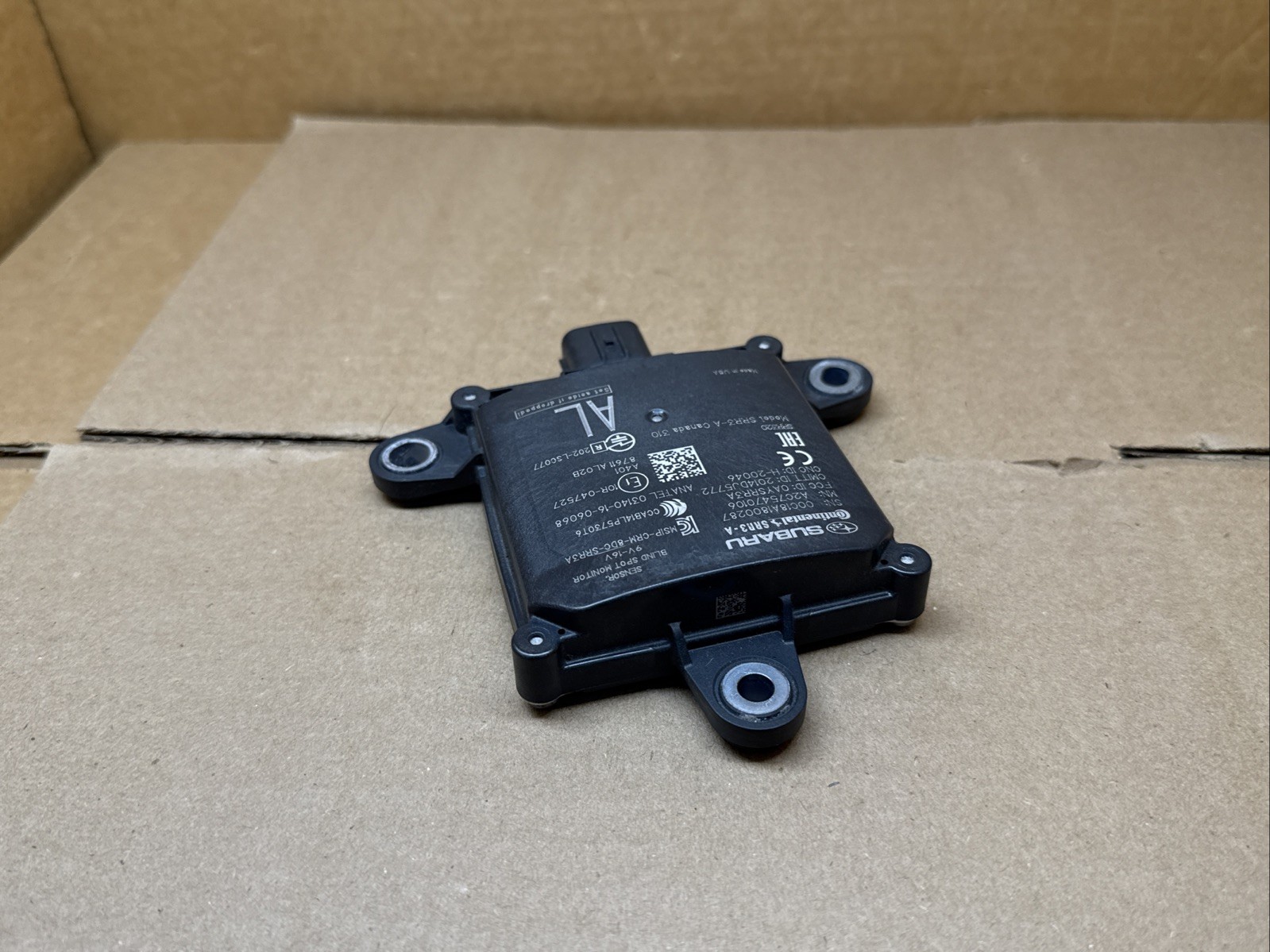2018-2019 Subaru Legacy Outback Bumper Blind Spot Module Sensor 87611 AL02B