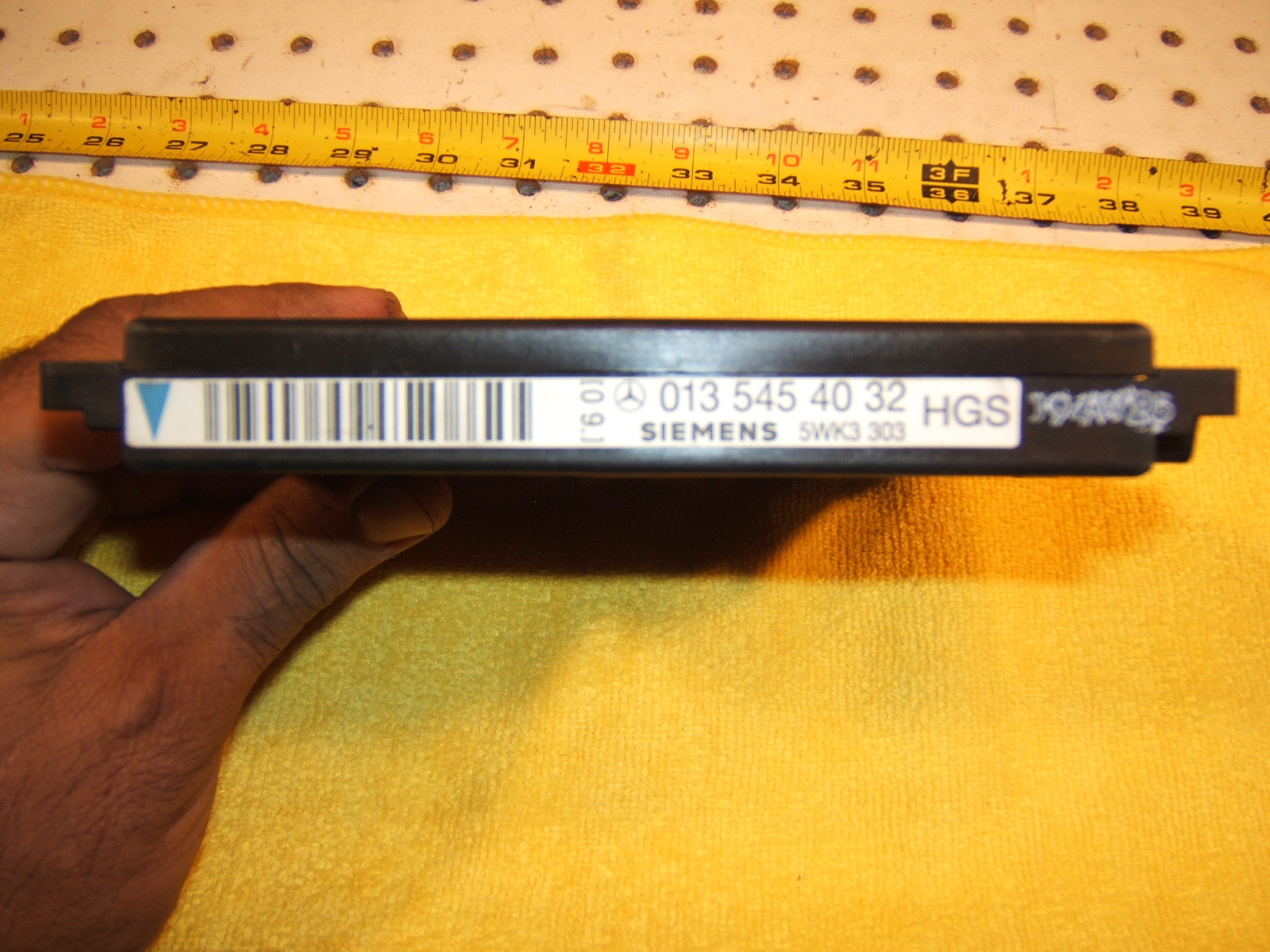 Mercedes R129 SL320 1995 Siemens under hood HGS ECU OEM 1 Computer,0135454032