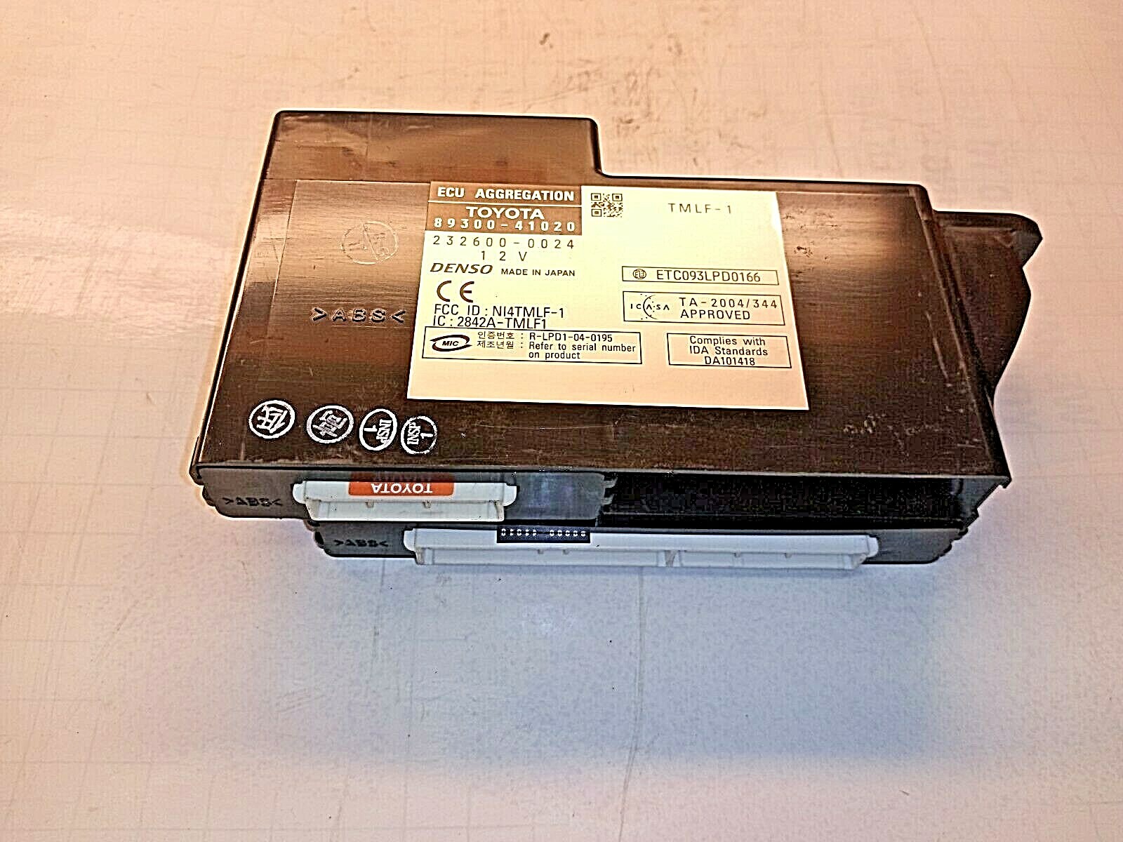 Chassis Aggregation Control Module 05 06 07 08 09 10 Toyota Avalon 89300-41020