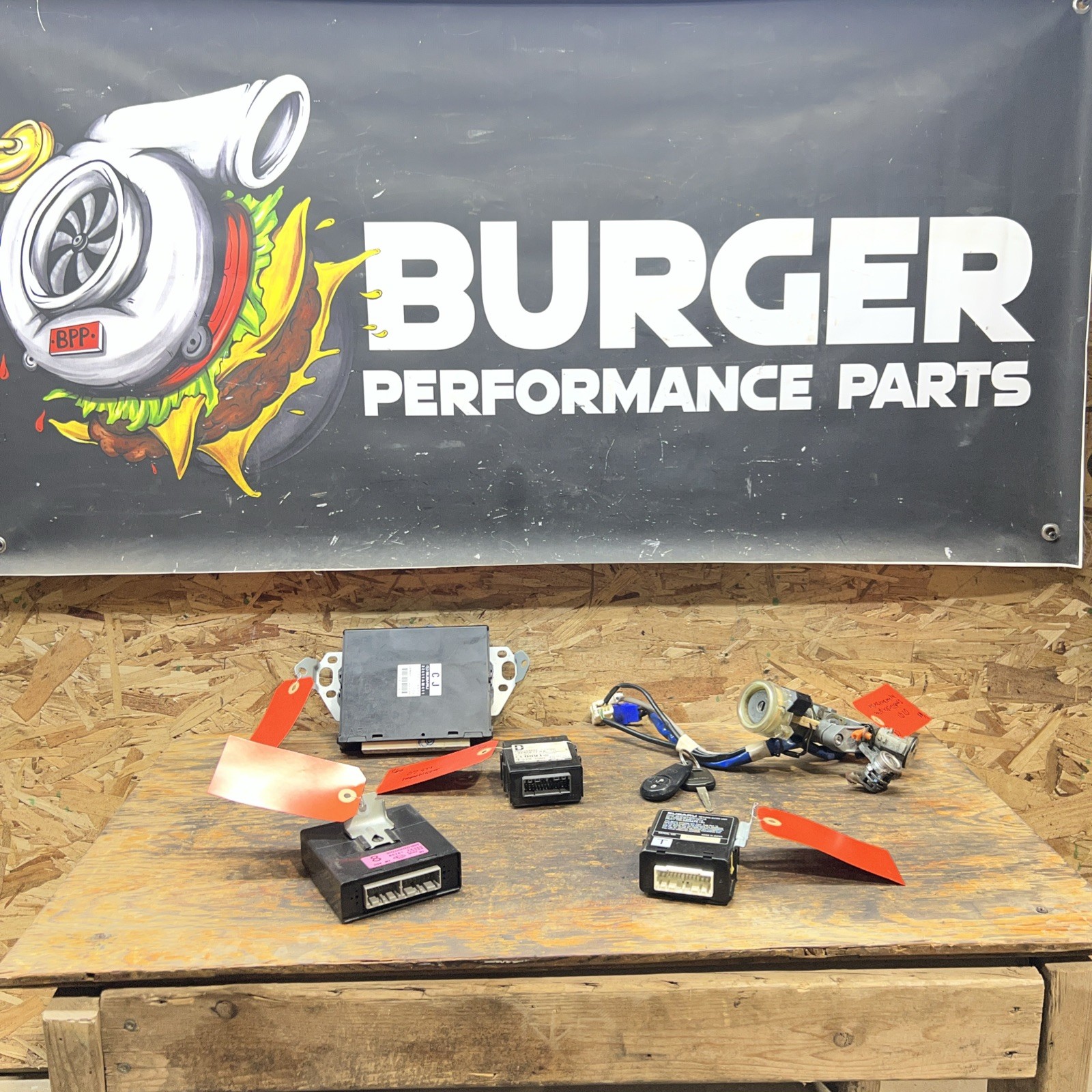 07 Subaru WRX STI OEM Immobilizer ECU ECM Ignition Keys Trunk Door Lock Cylinder
