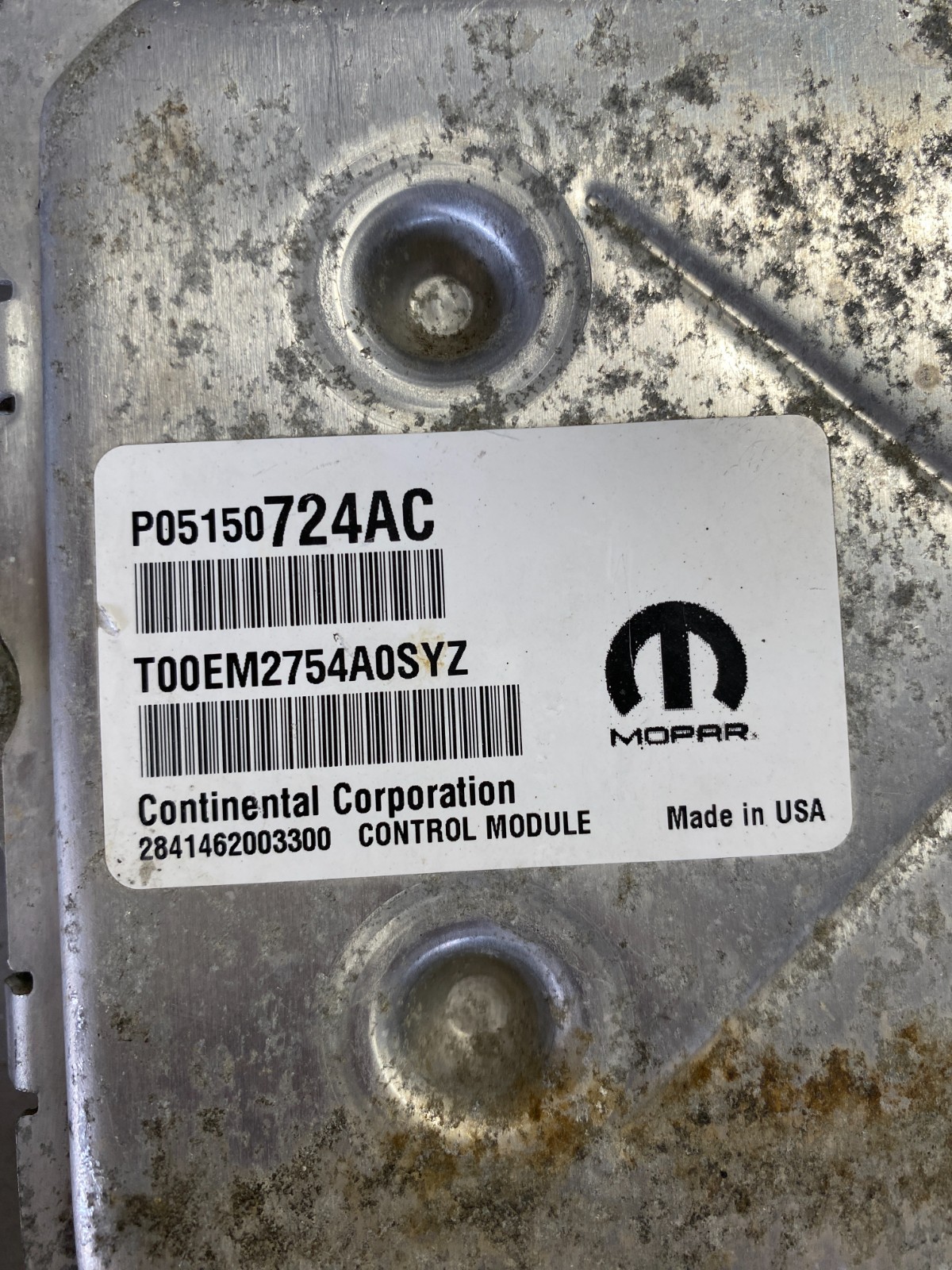 2013 Chrysler 200 Engine Computer Ecu Pcm Ecm Pcu Oem P05150724AC