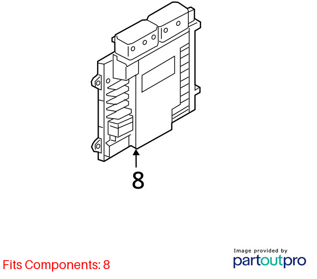 2018-2019 Hyundai Sonata Engine Computer Ecu Pcm Ecm Pcu Oem R8WKA