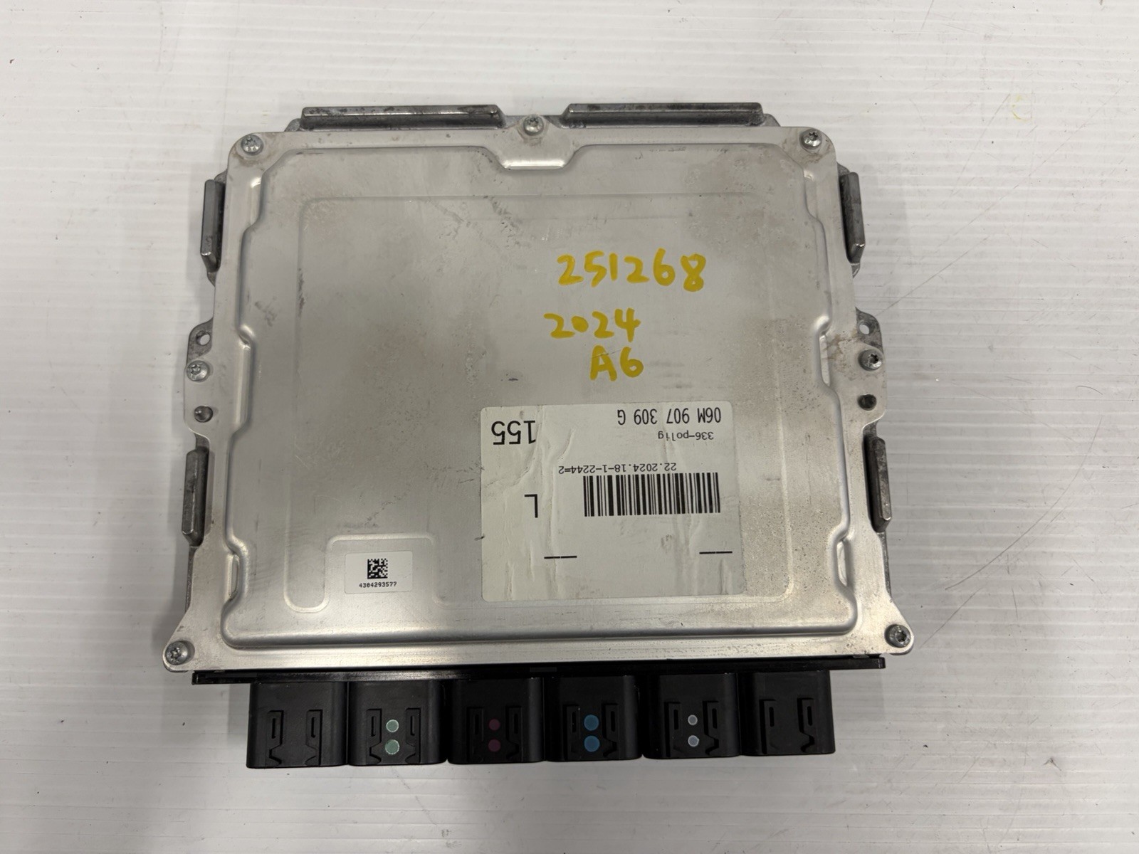 2024 AUDI A6 3.0L ENGINE COMPUTER CONTROL MODULE UNIT ECU ECM OEM 06M907309G