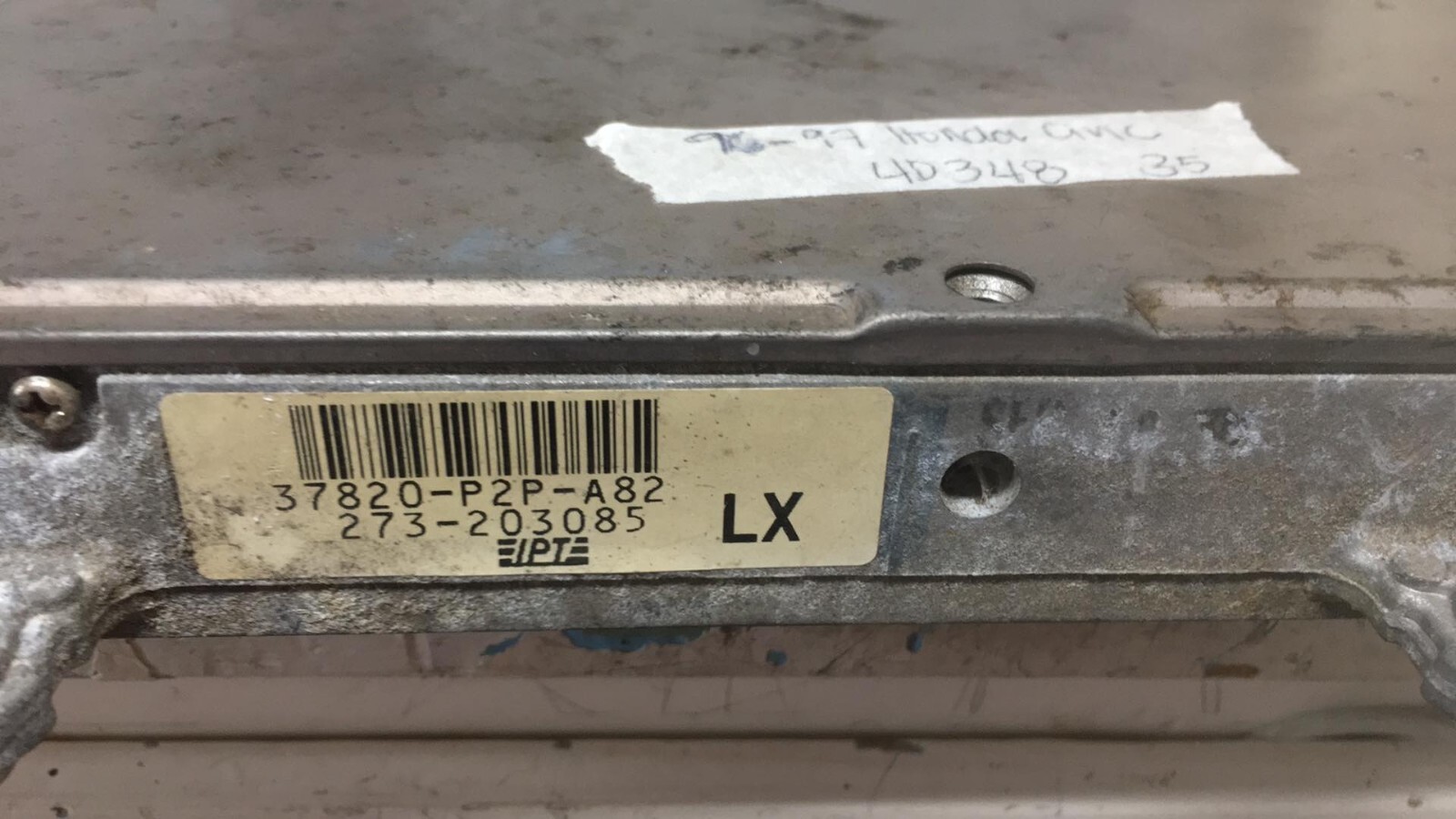 37820-P2P-A82 Honda Civic 1996-1997 ecm ecu computer