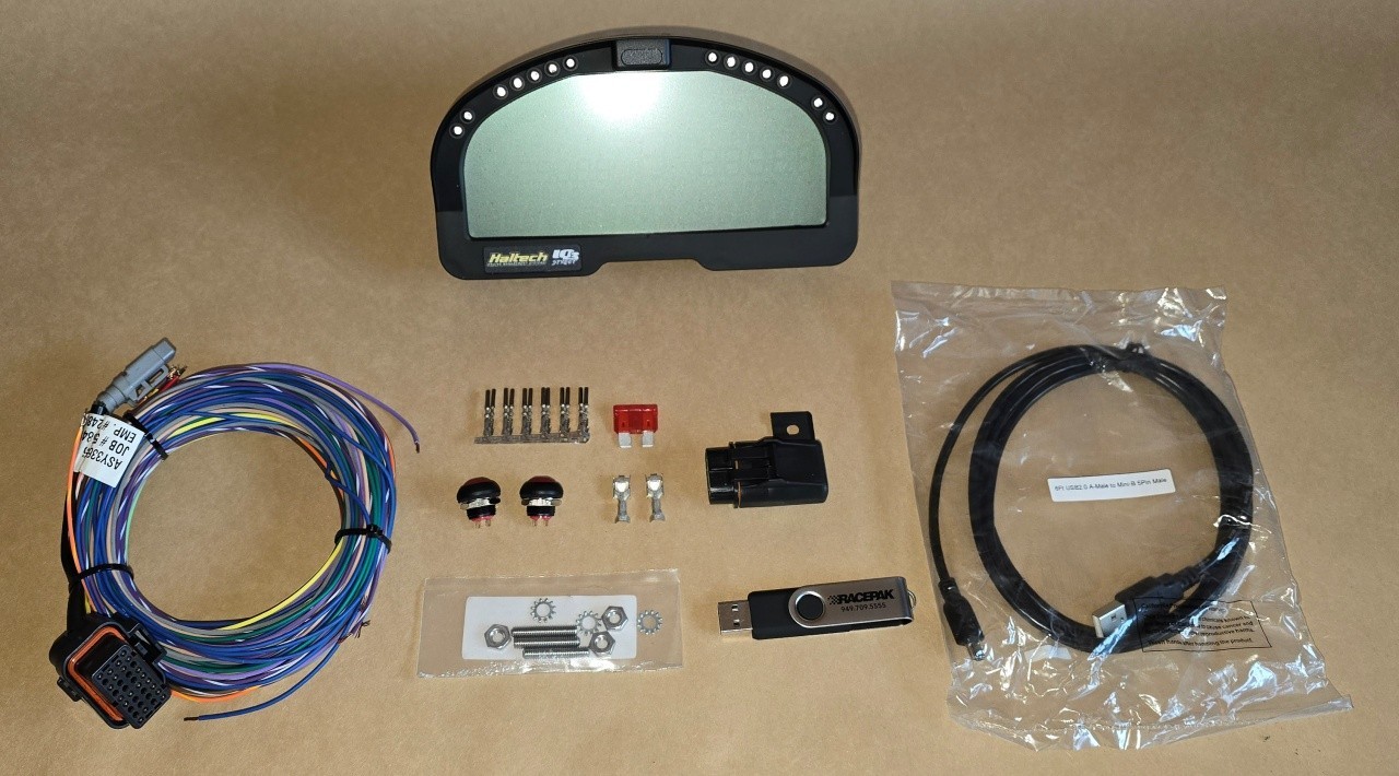 Haltech HT060102 IQ3 Street Display Dash RPM Speed Boost Temp Press Volts