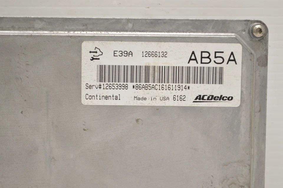 2013 2017 Cadillac CTS 12666132 Engine Control Module Unit Ecm D37 002