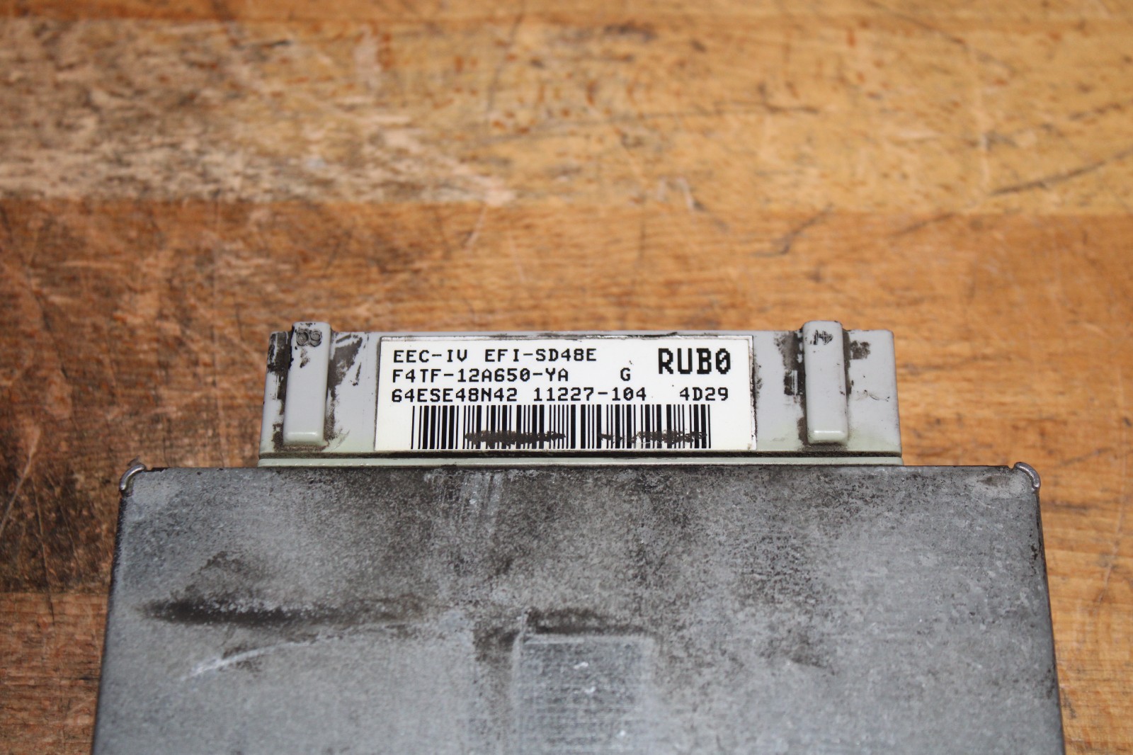 1994 94 FORD VAN 7.5 ENGINE COMPUTER ECU ECM PCM MODULE F4TF-12A650-YA RUB0