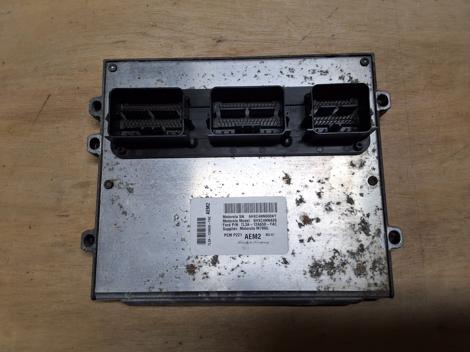 2007 Ford F-150 4.6 A/T ECU engine computer part # 7L3A-12A650-FAC */*