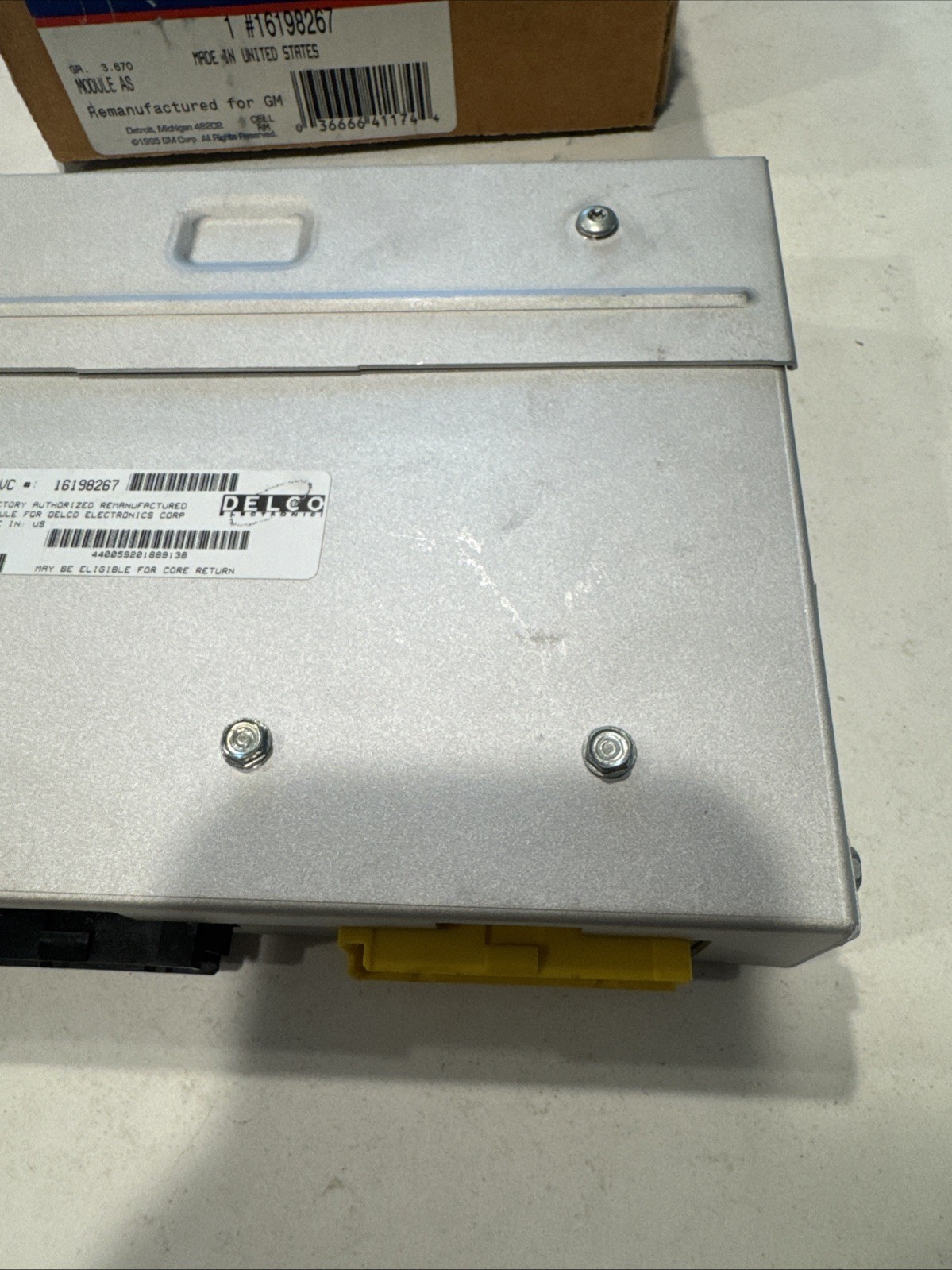New GM 16198267/88999200 Engine Control Module ECM 1990-91 Corsica Beretta 2.3L