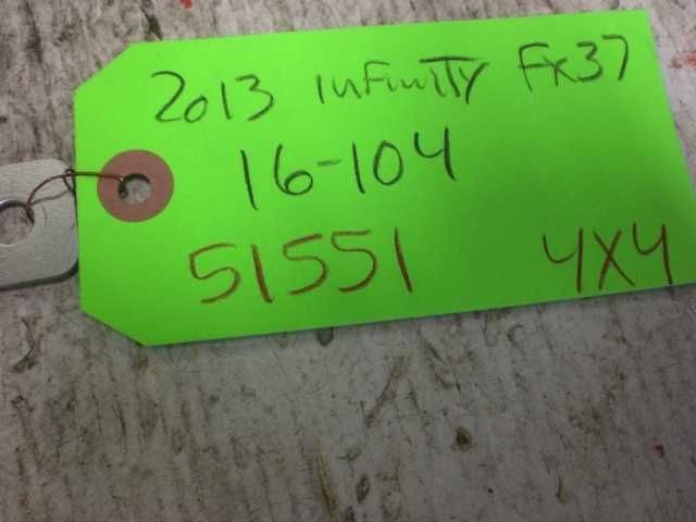 10 11 12 INFINITI FX35 TRANSFER CASE ECM ID 416501WW0B