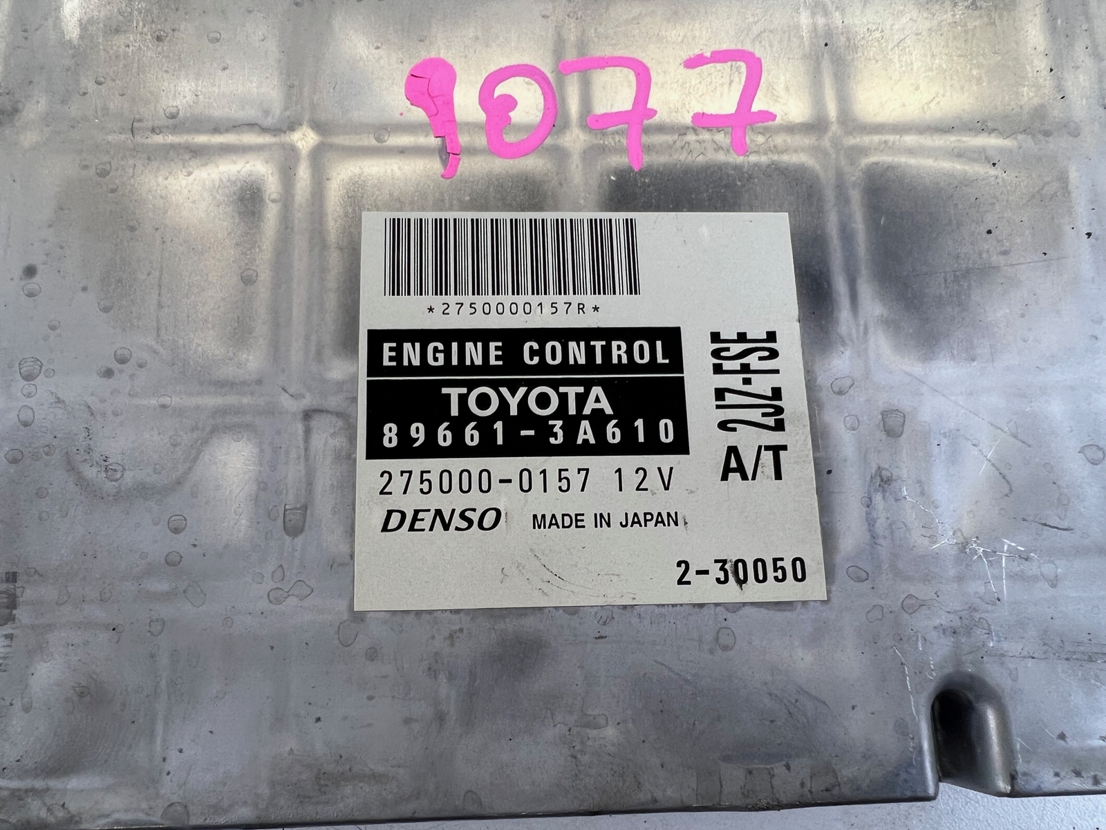Toyota Crown JDM RHD Engine Computer ECU DME 170 8th Gen 99-03 OEM 89661-3A610