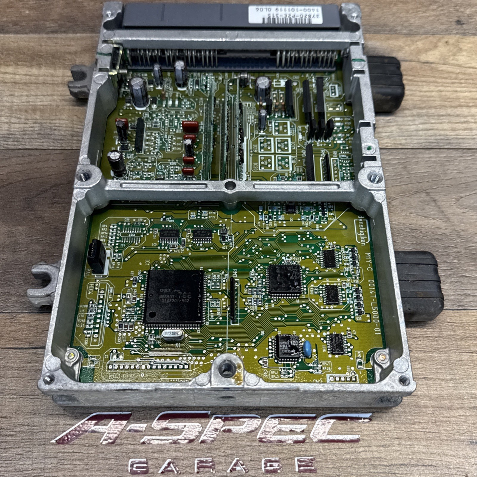 1996-1997 HONDA CIVIC ENGINE COMPUTER CONTROL MODULE ECU ECM EBX 37820-P2E-A01