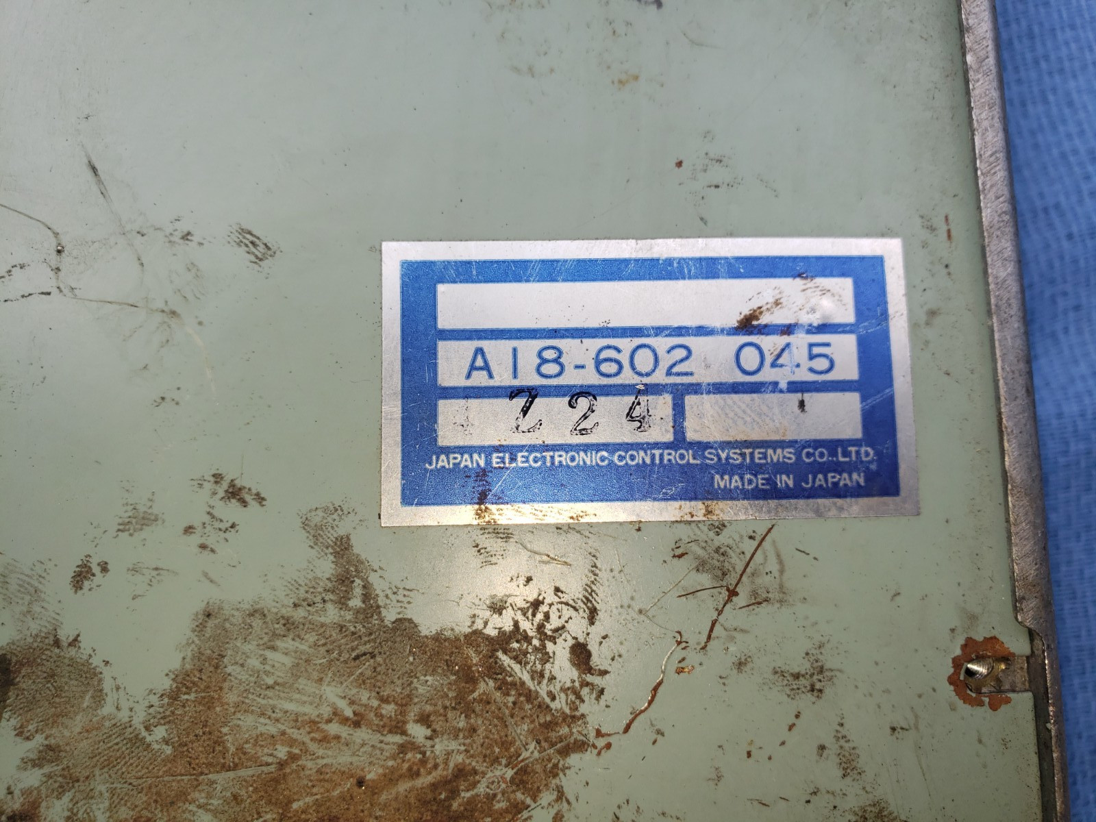 1982 DATSUN 280zx turbo ecu jecs A18-602-045 original oem S130