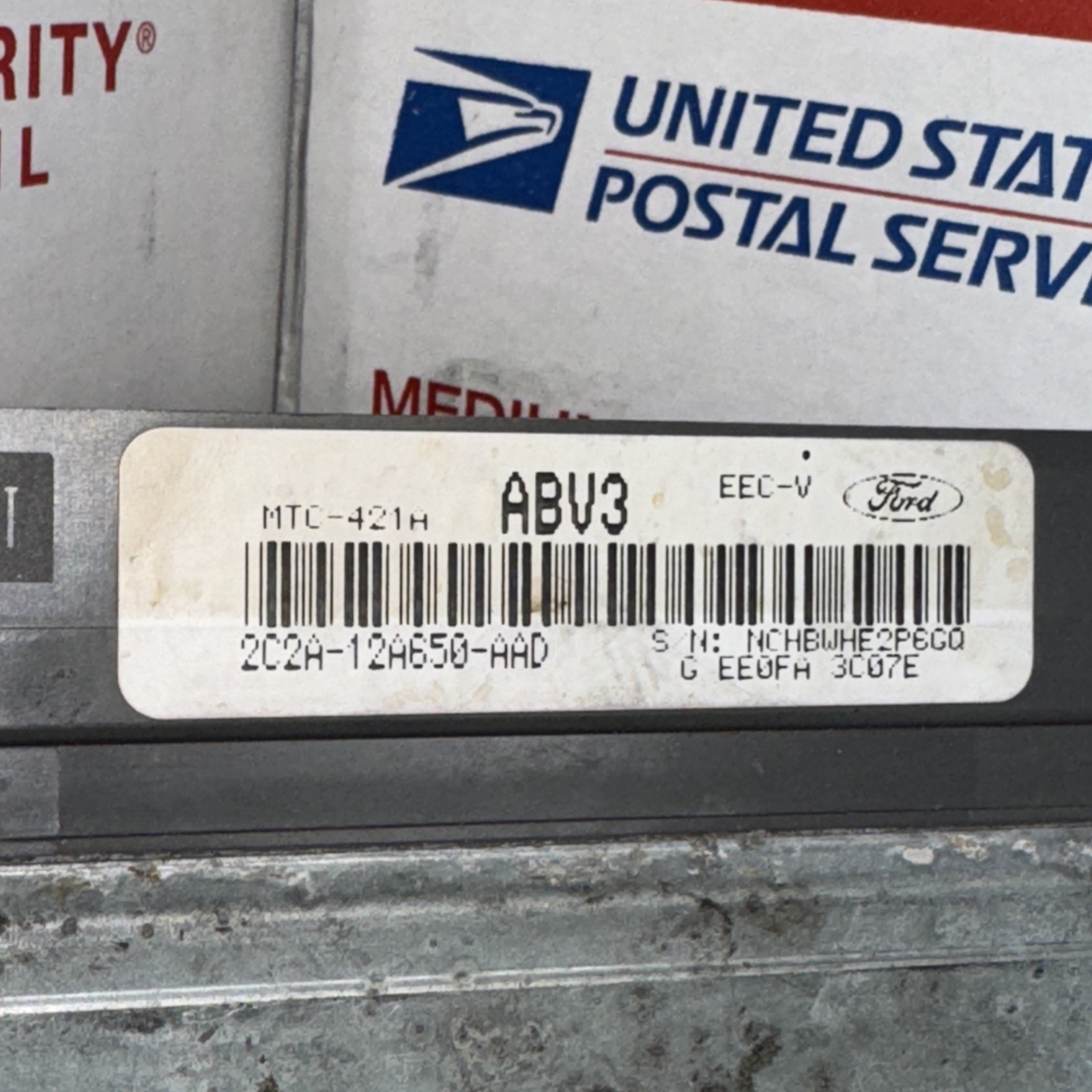 2002 02 Ford Van 6.8L Engine Control Module 2C2A-12A650-AAD OEM PART ✅