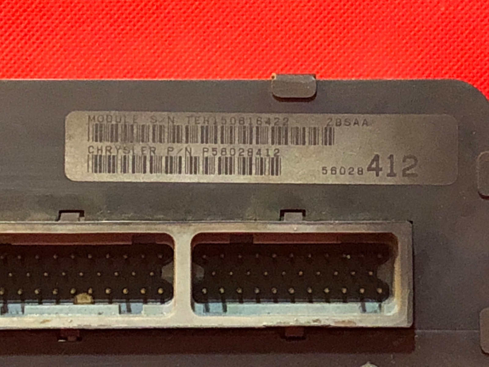 PROGRAMMED PLUG & PLAY 96 GRAND CHEROKEE 4.0L ECM COMPUTER PCM P56028412 412 AA