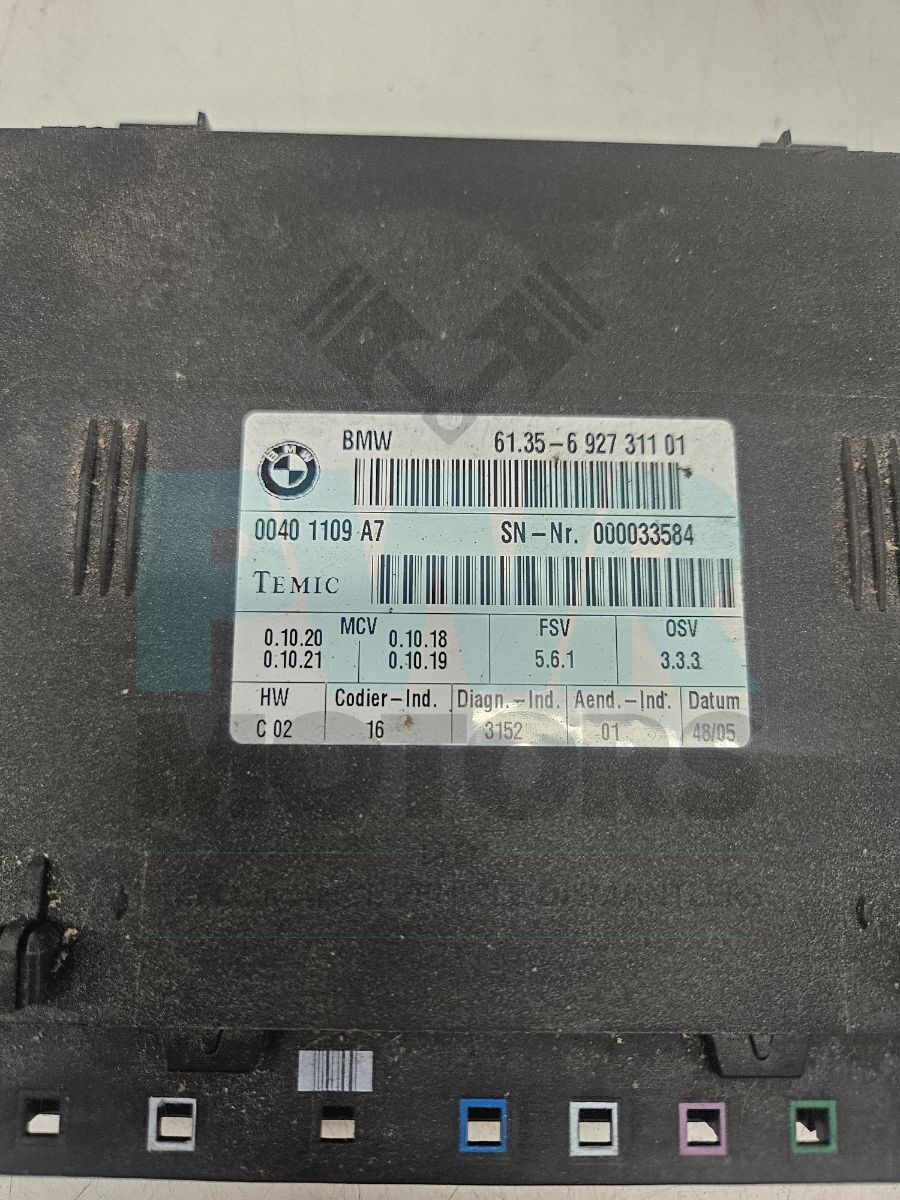 BMW 7 Series E65 E66 Seat Control Module 6927311